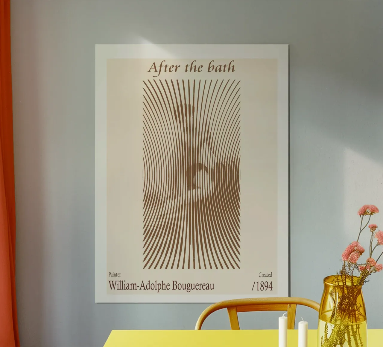 Dopo il bagno - William-Adolphe Bouguereau poster da Doa Project