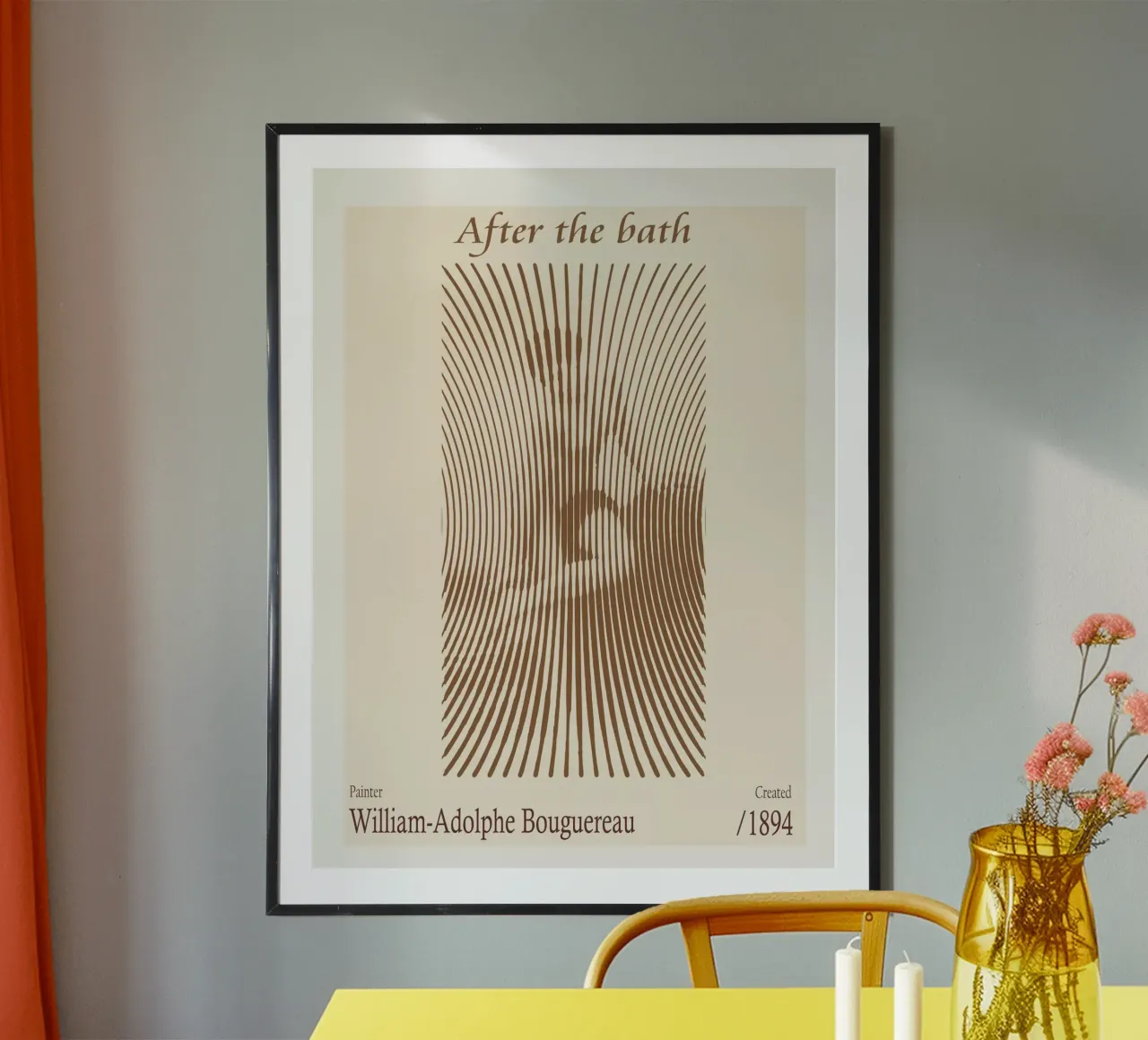 Dopo il bagno - William-Adolphe Bouguereau poster da Doa Project