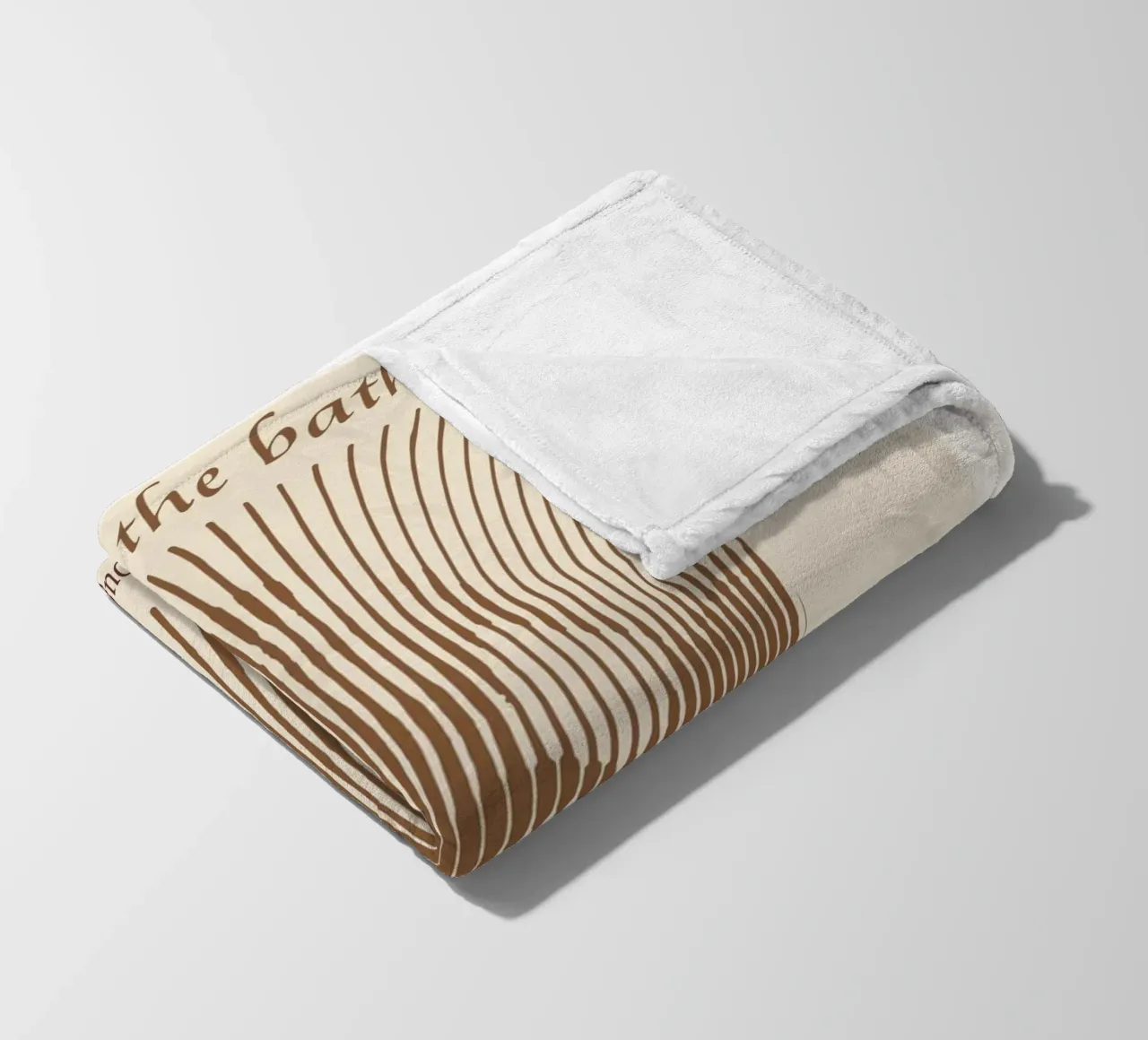 Dopo il bagno - William-Adolphe Bouguereau coperta in pile da Doa Project