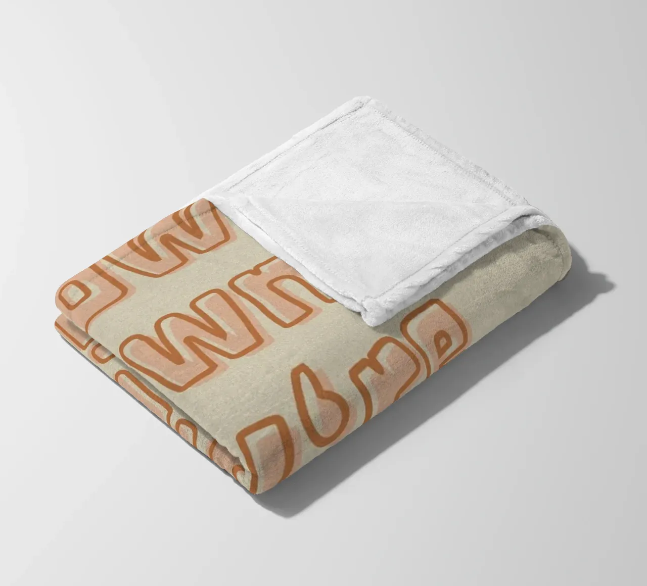 Slow Down You're Doing Fine coperta in pile da PurePeachStudio