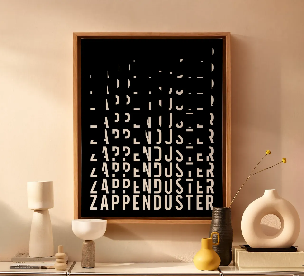 Zappenduster tela da PurePeachStudio