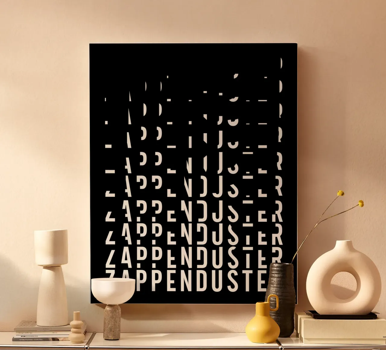 Zappenduster tela da PurePeachStudio