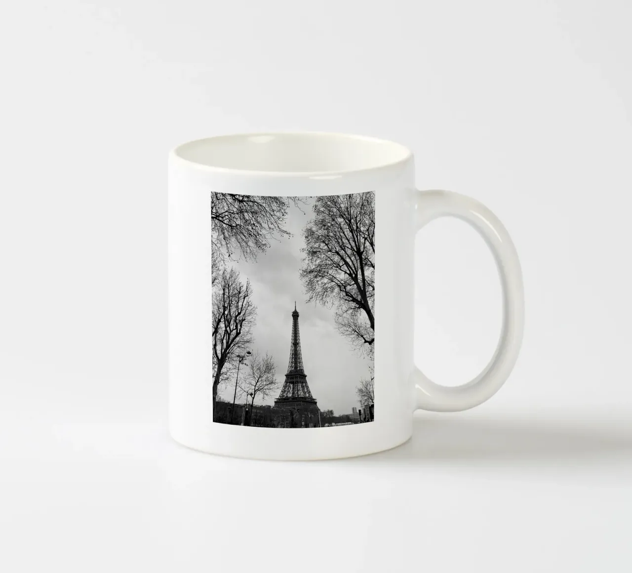 Eiffel n&b keramische mok van chloxdesign