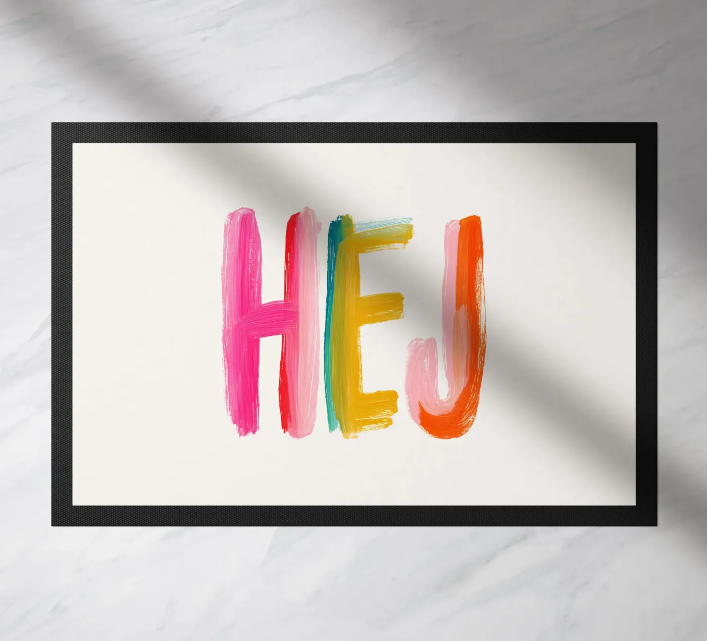 HEJ deurmat van Giggly Colors