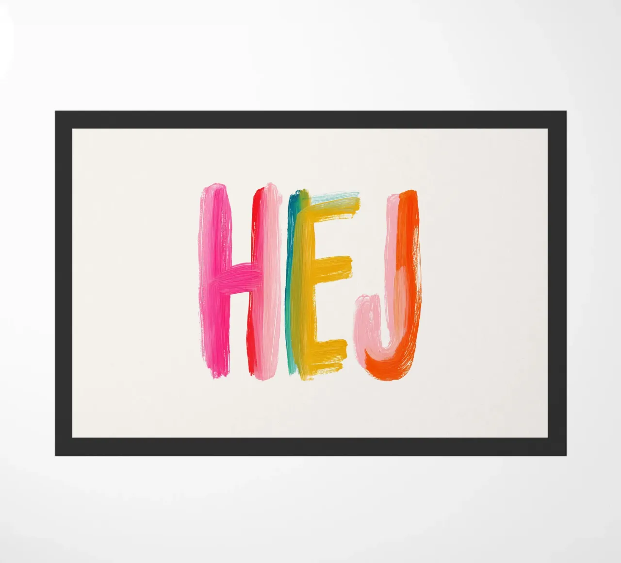 HEJ deurmat van Giggly Colors