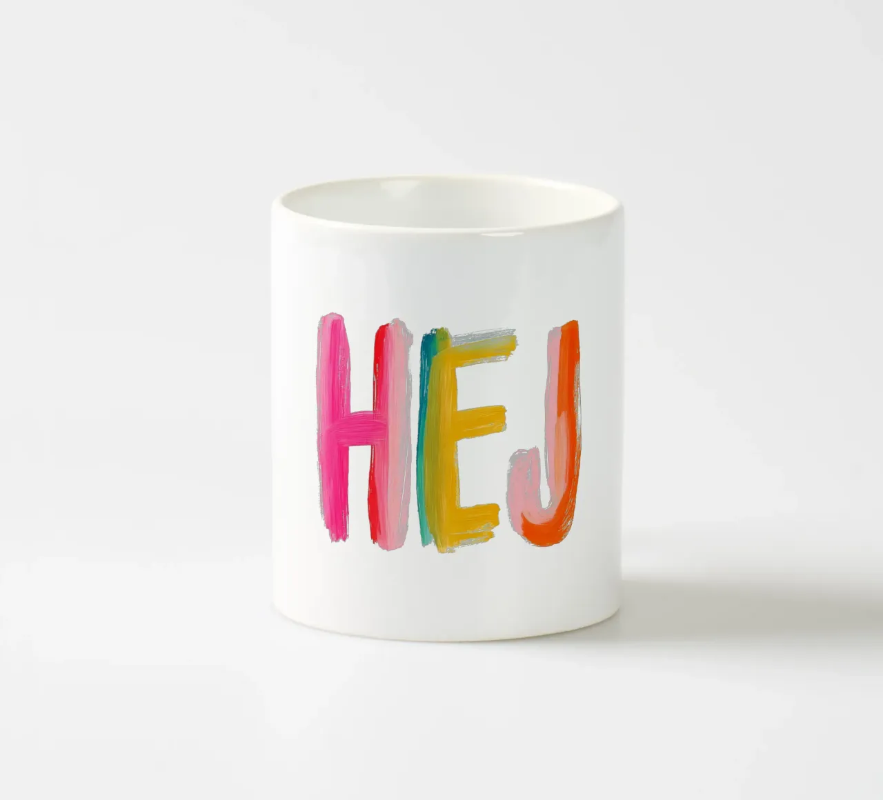 HEJ tazza in ceramica da Giggly Colors