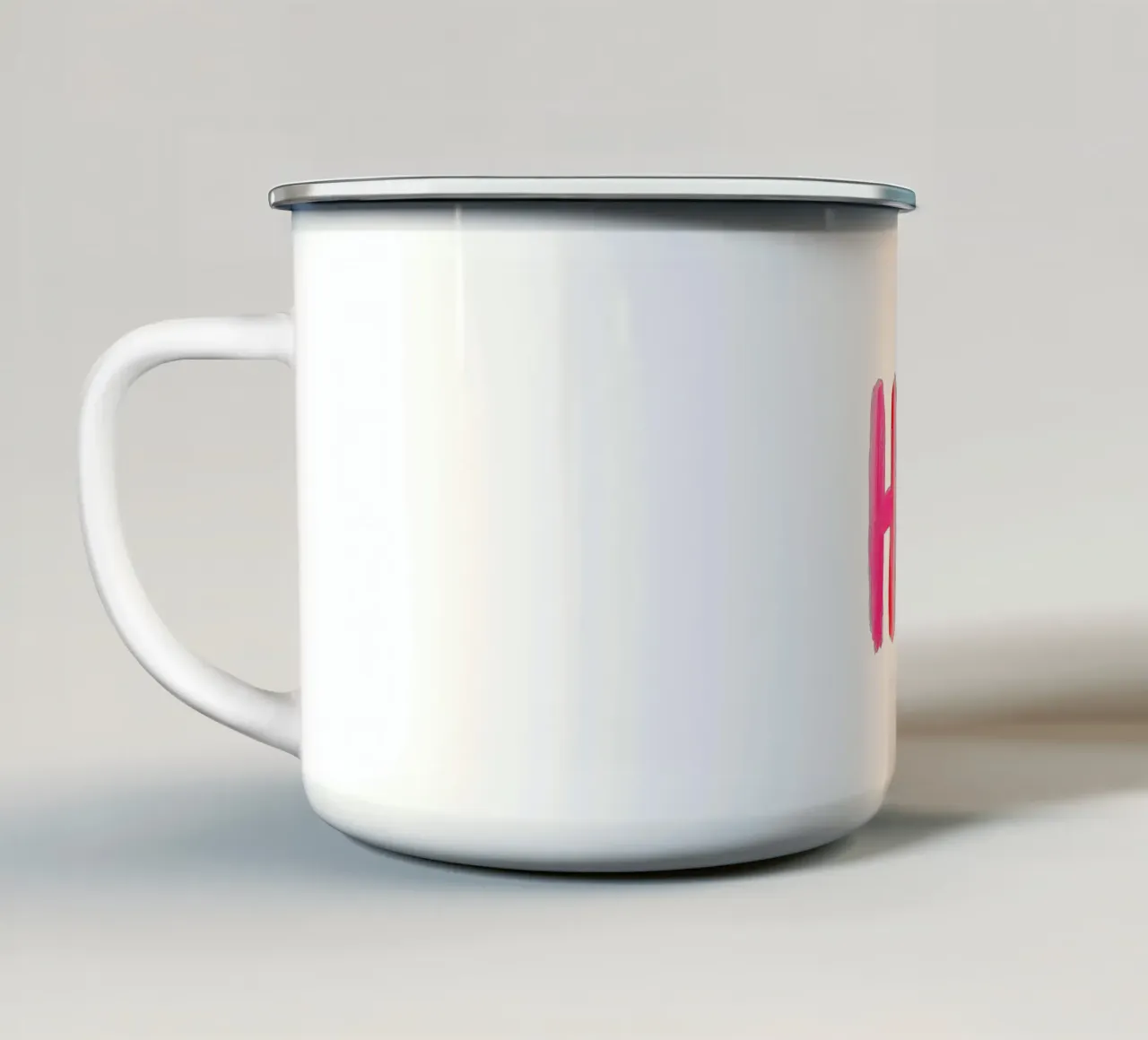 HEJ tazza in smalto da Giggly Colors