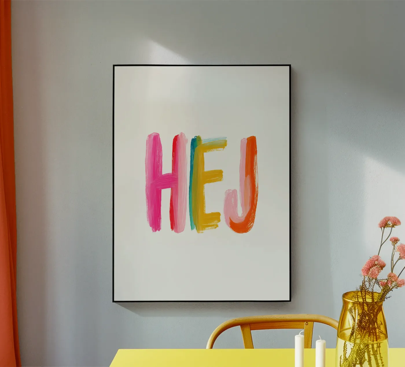 HEJ acryl van Giggly Colors