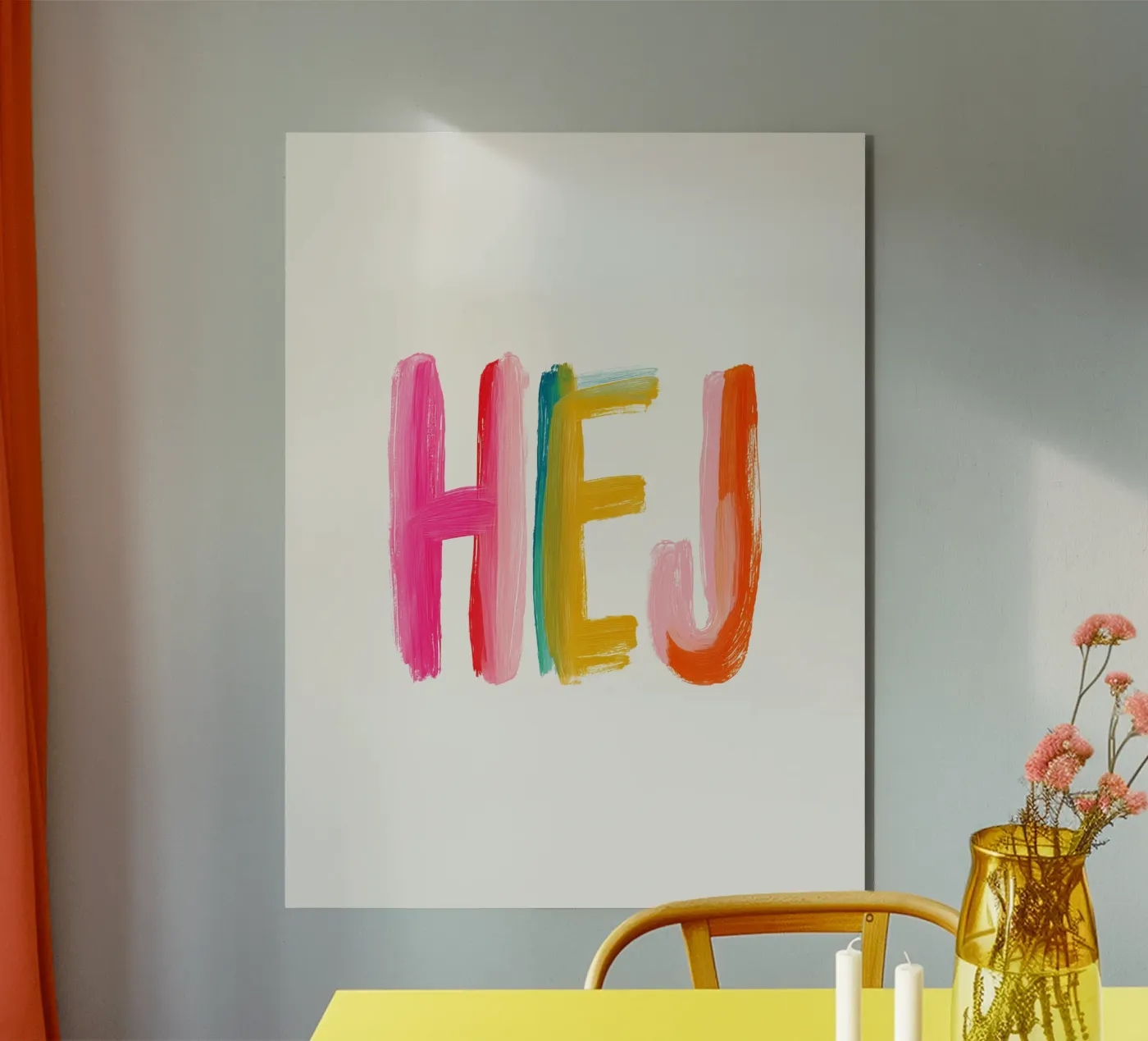 HEJ alluminio dibond da Giggly Colors