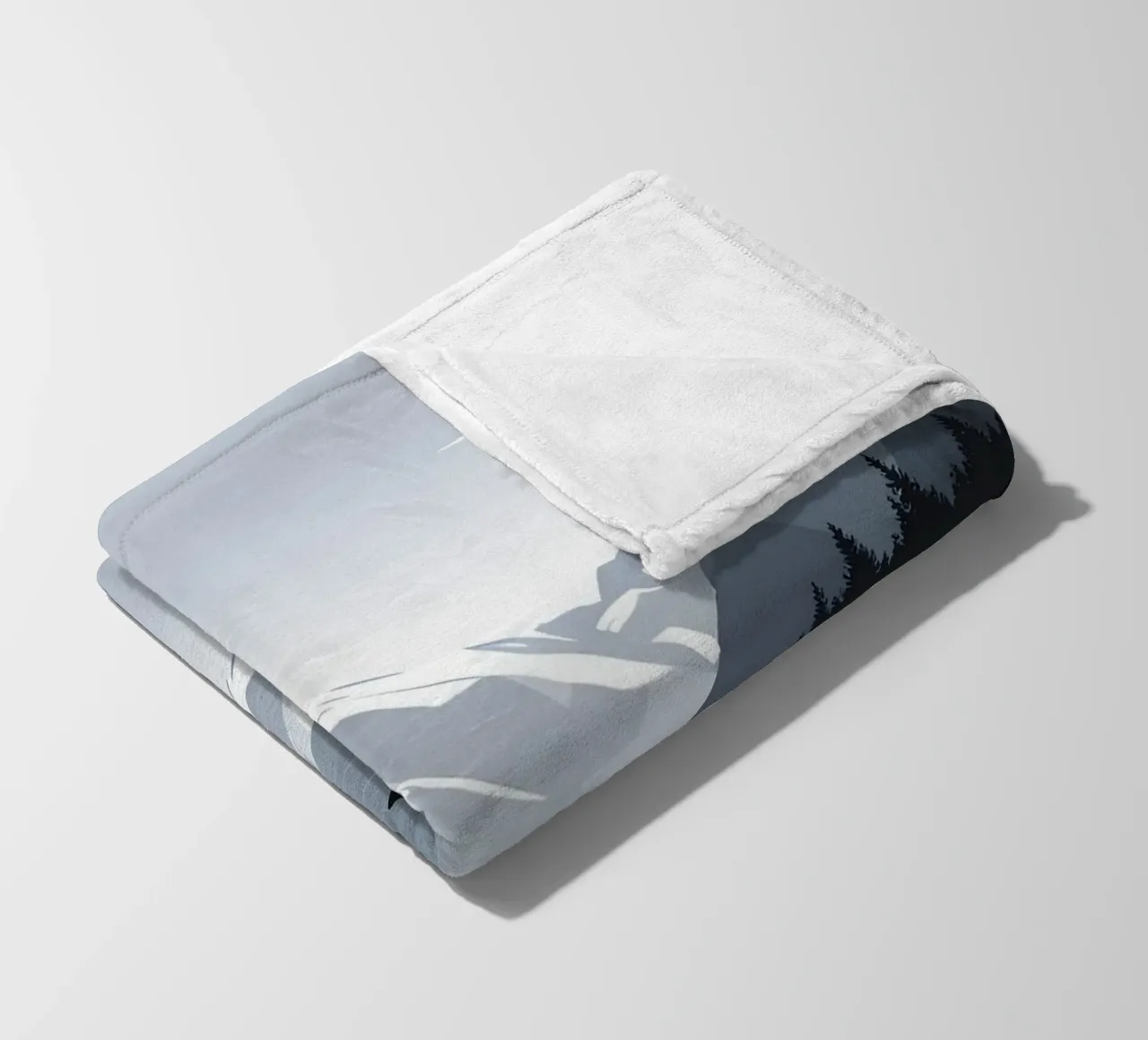 Mountain reflection Fleecedecke von LIFESTYLE OBJECTS