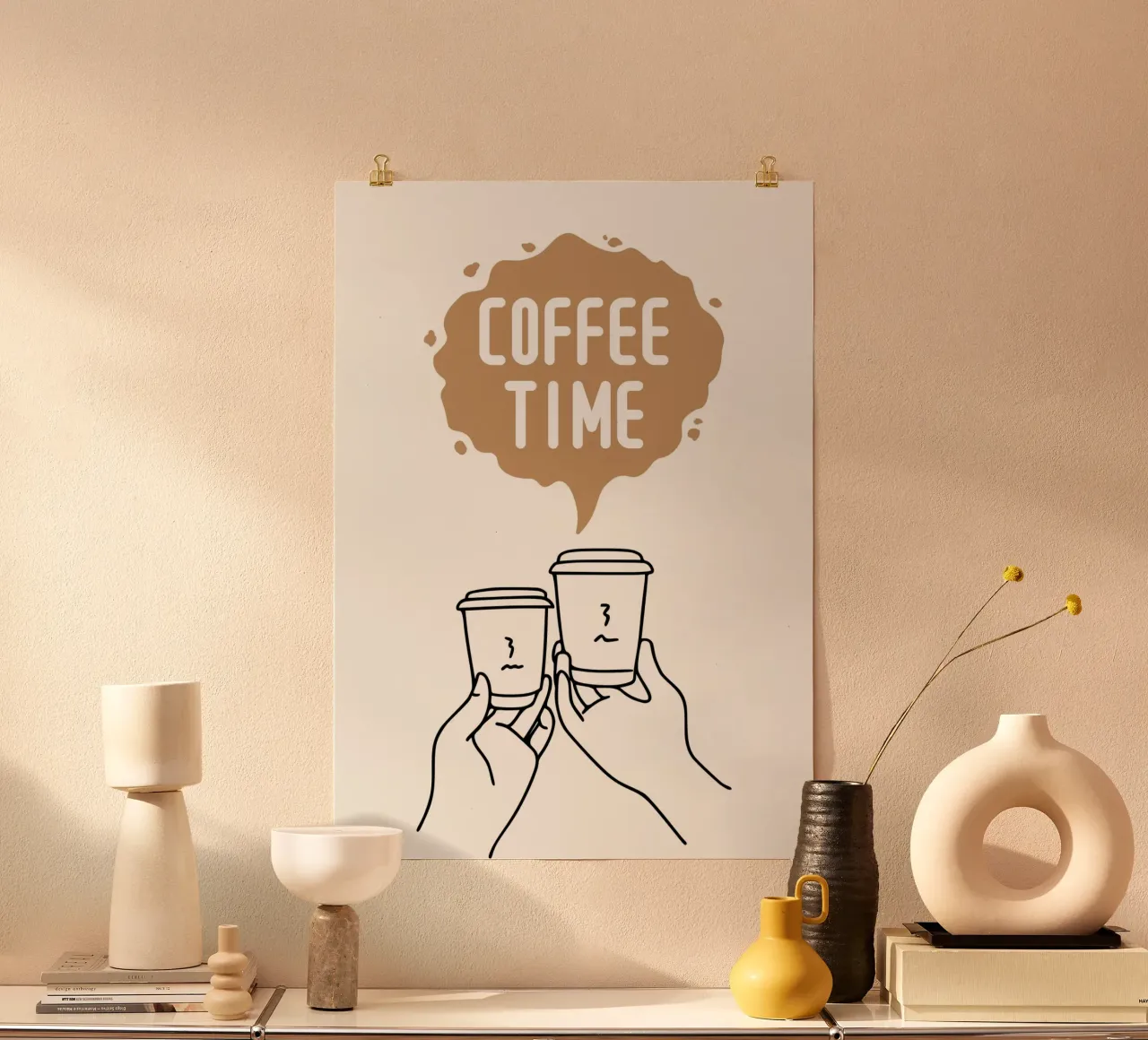 Coffee time poster da PinkCandyWalls