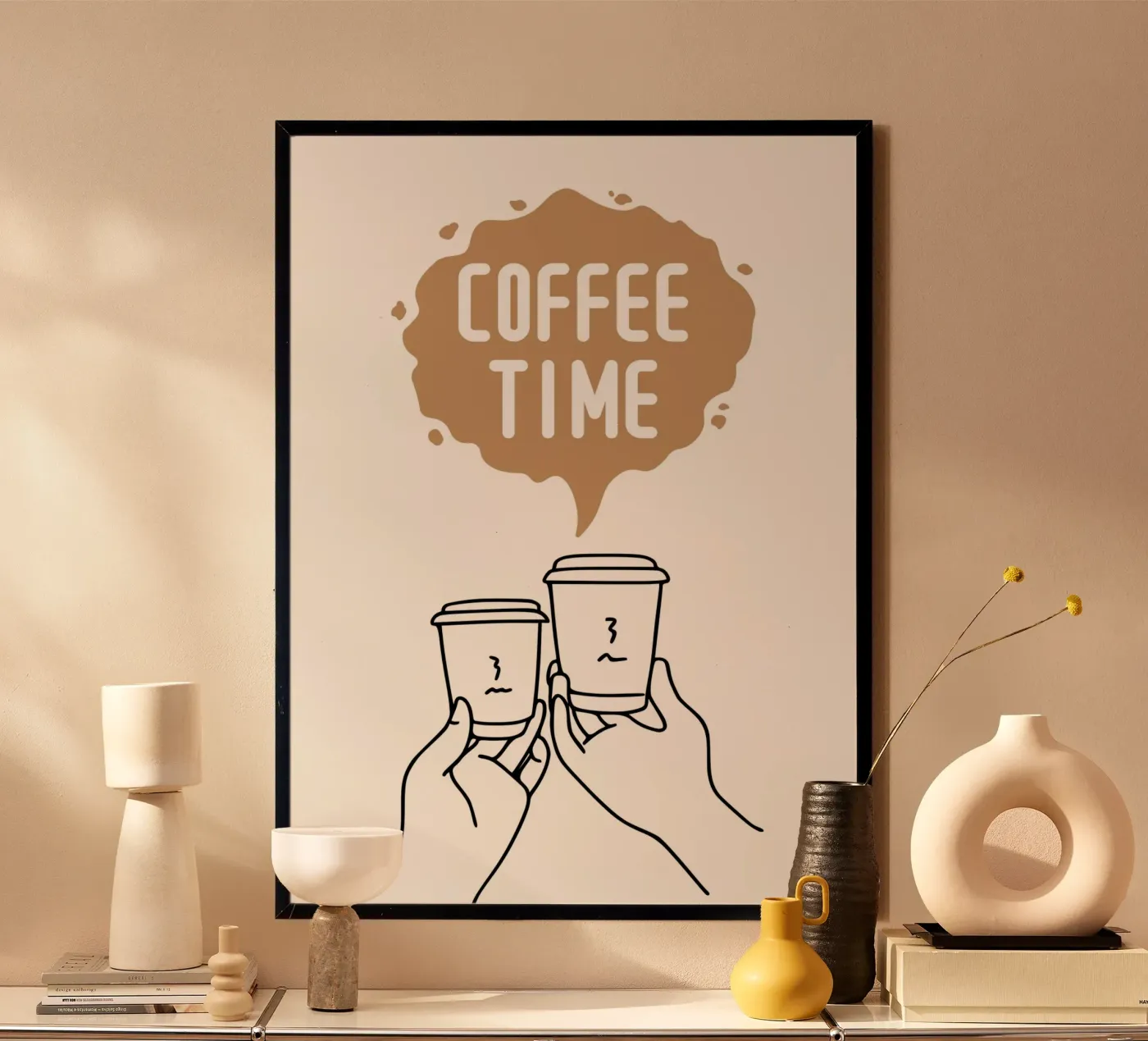 Coffee time Poster von PinkCandyWalls