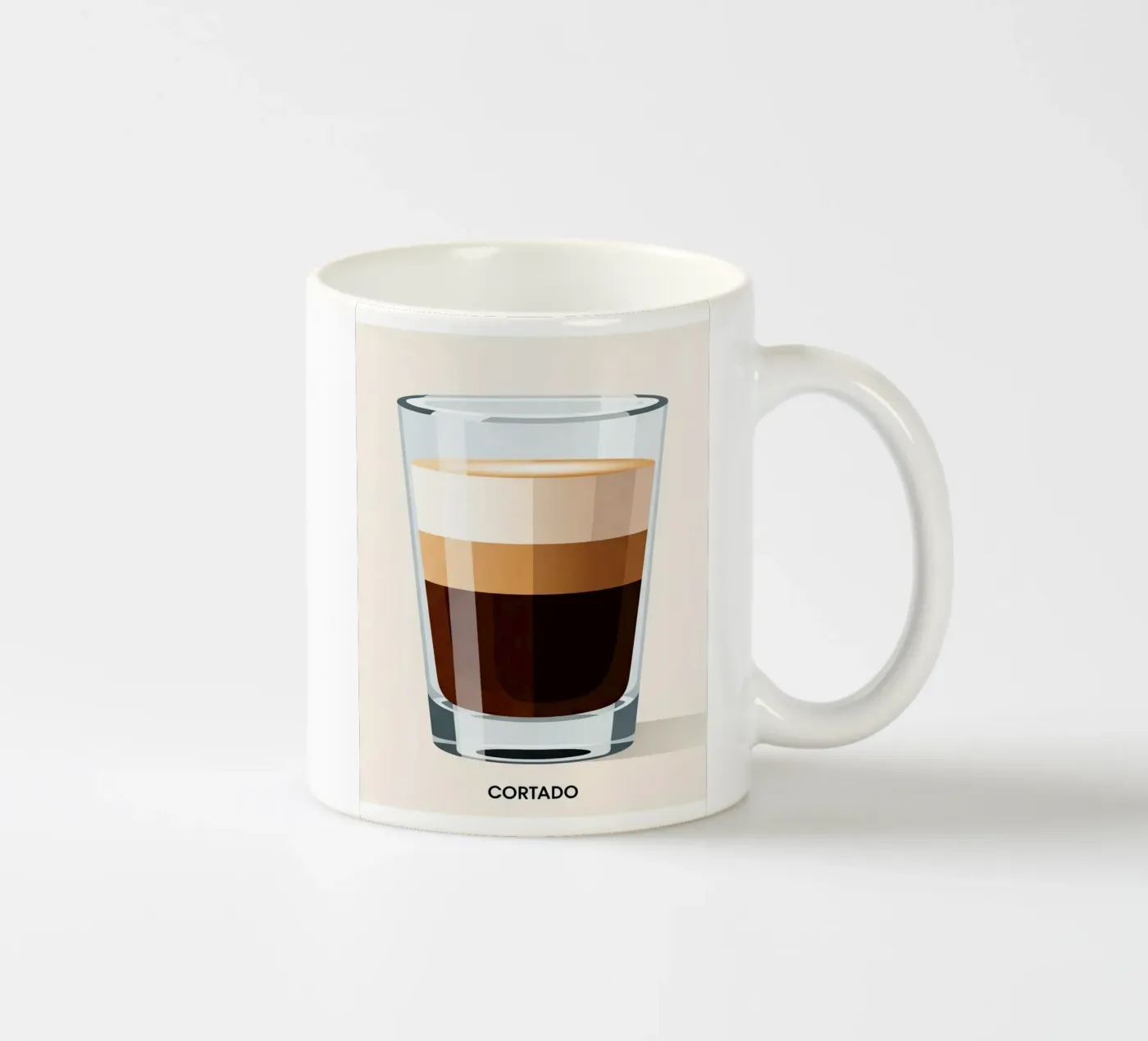 Gibraltar geslepen glas keramische mok van LIFESTYLE OBJECTS