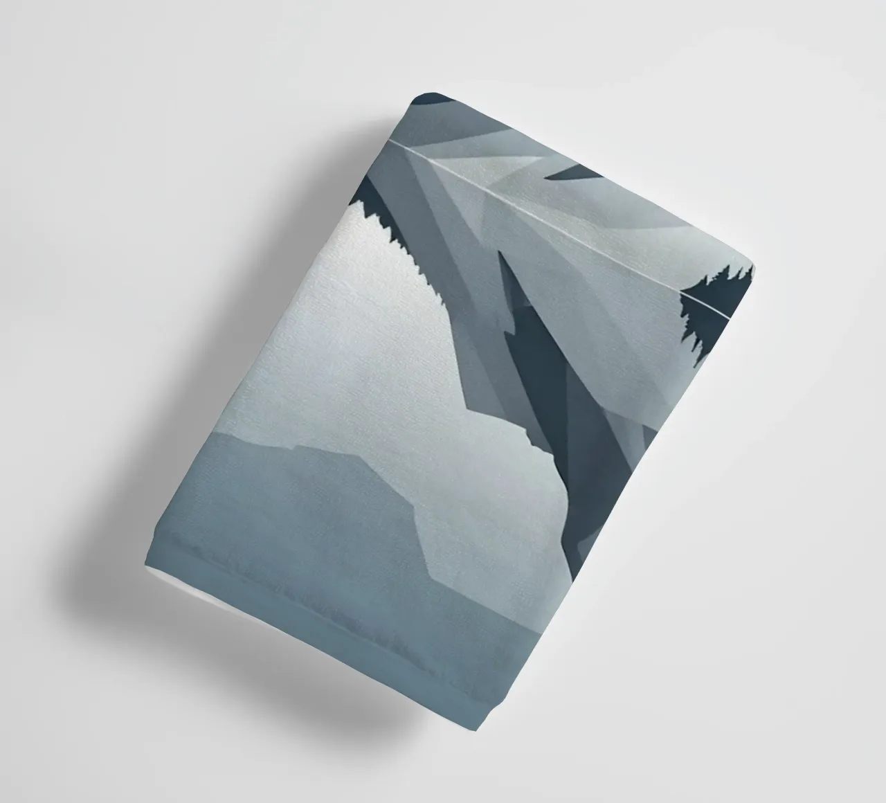 Mountain reflection towel by LIFESTYLE OBJECTS