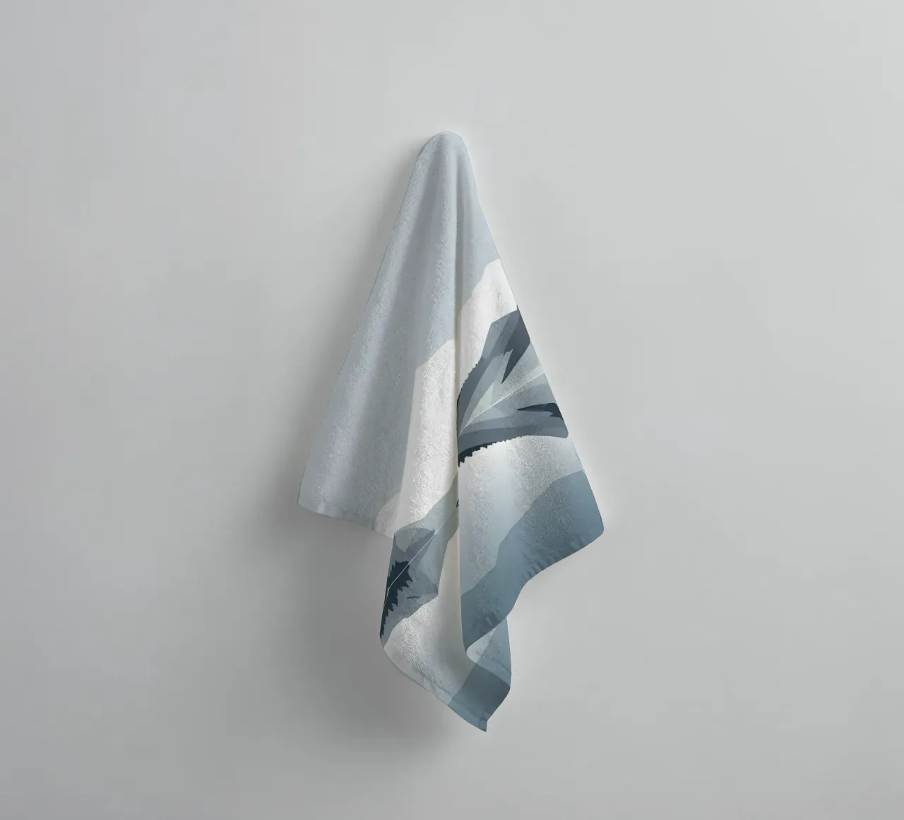 Mountain reflection towel by LIFESTYLE OBJECTS