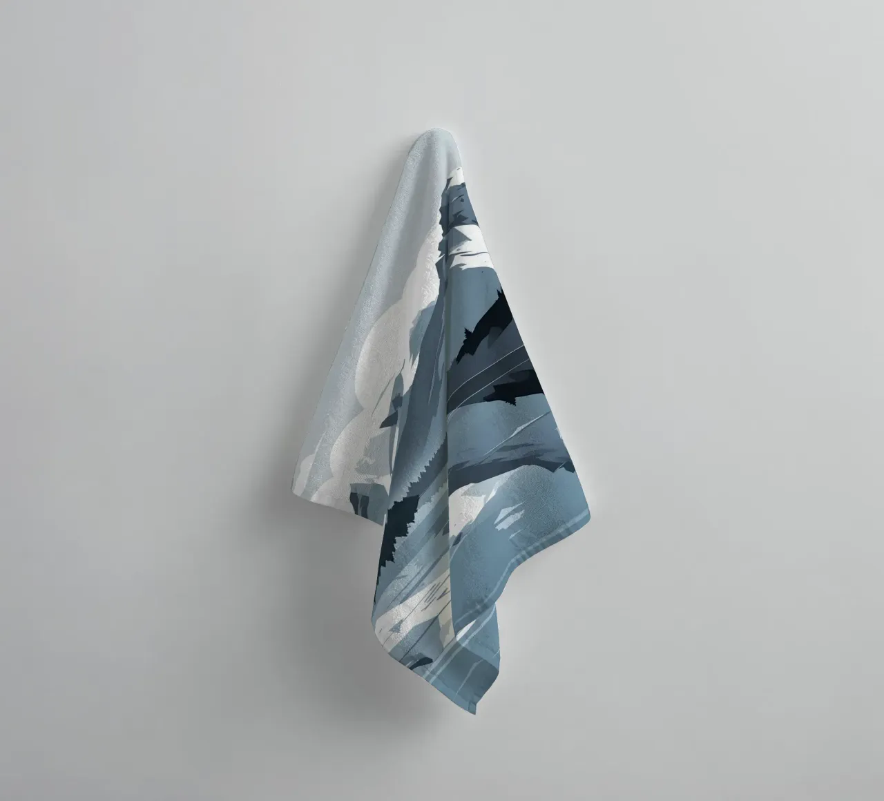 Mountain reflection towel by LIFESTYLE OBJECTS
