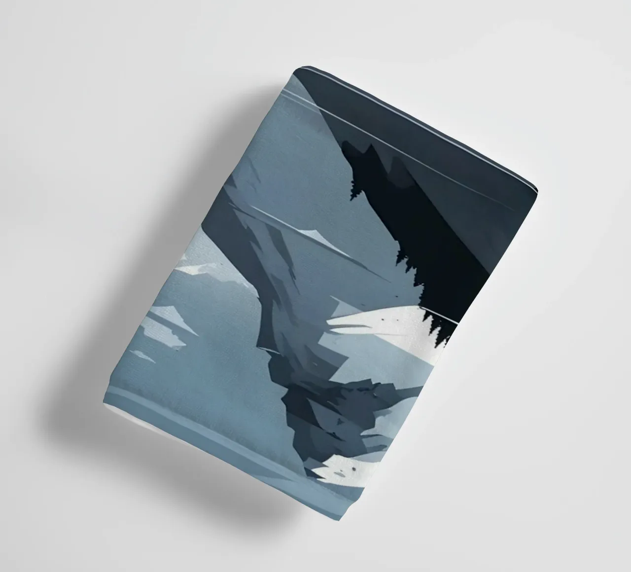 Mountain reflection towel by LIFESTYLE OBJECTS