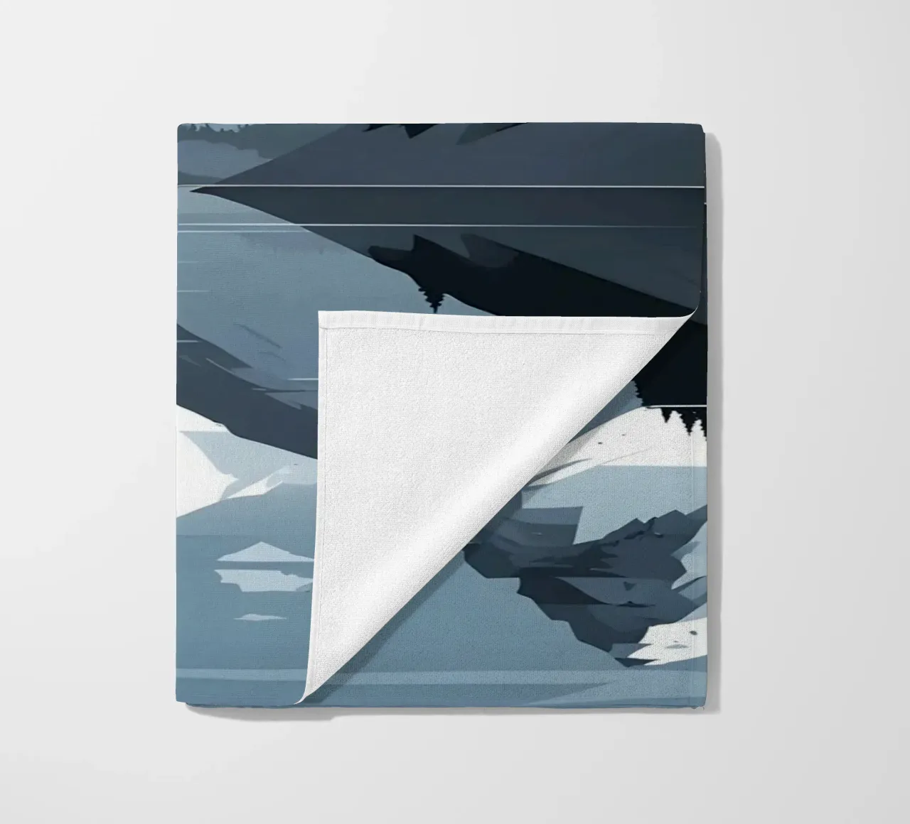 Riflessione sulle montagne telo mare da LIFESTYLE OBJECTS