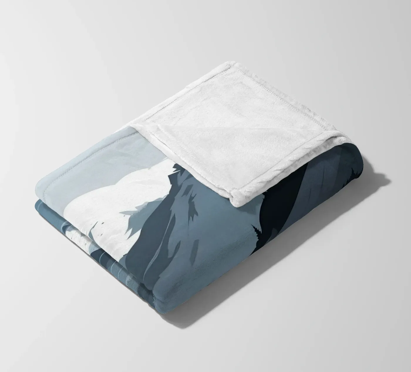 Riflessione sulle montagne coperta in pile da LIFESTYLE OBJECTS