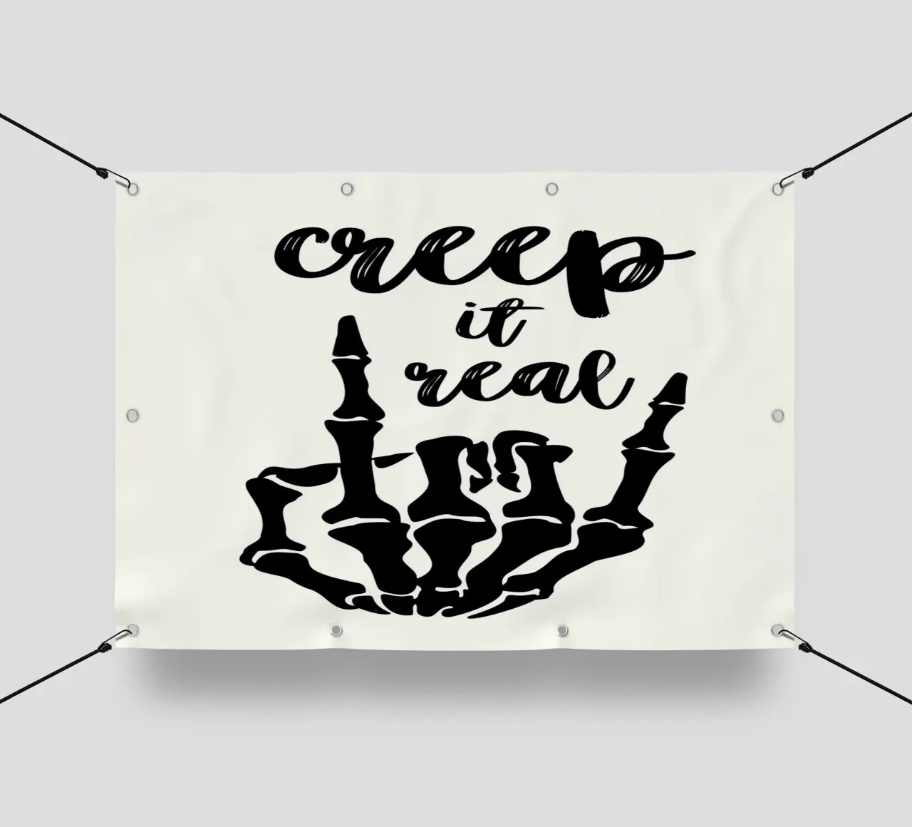 Creep it real telo in pvc da PinkCandyWalls