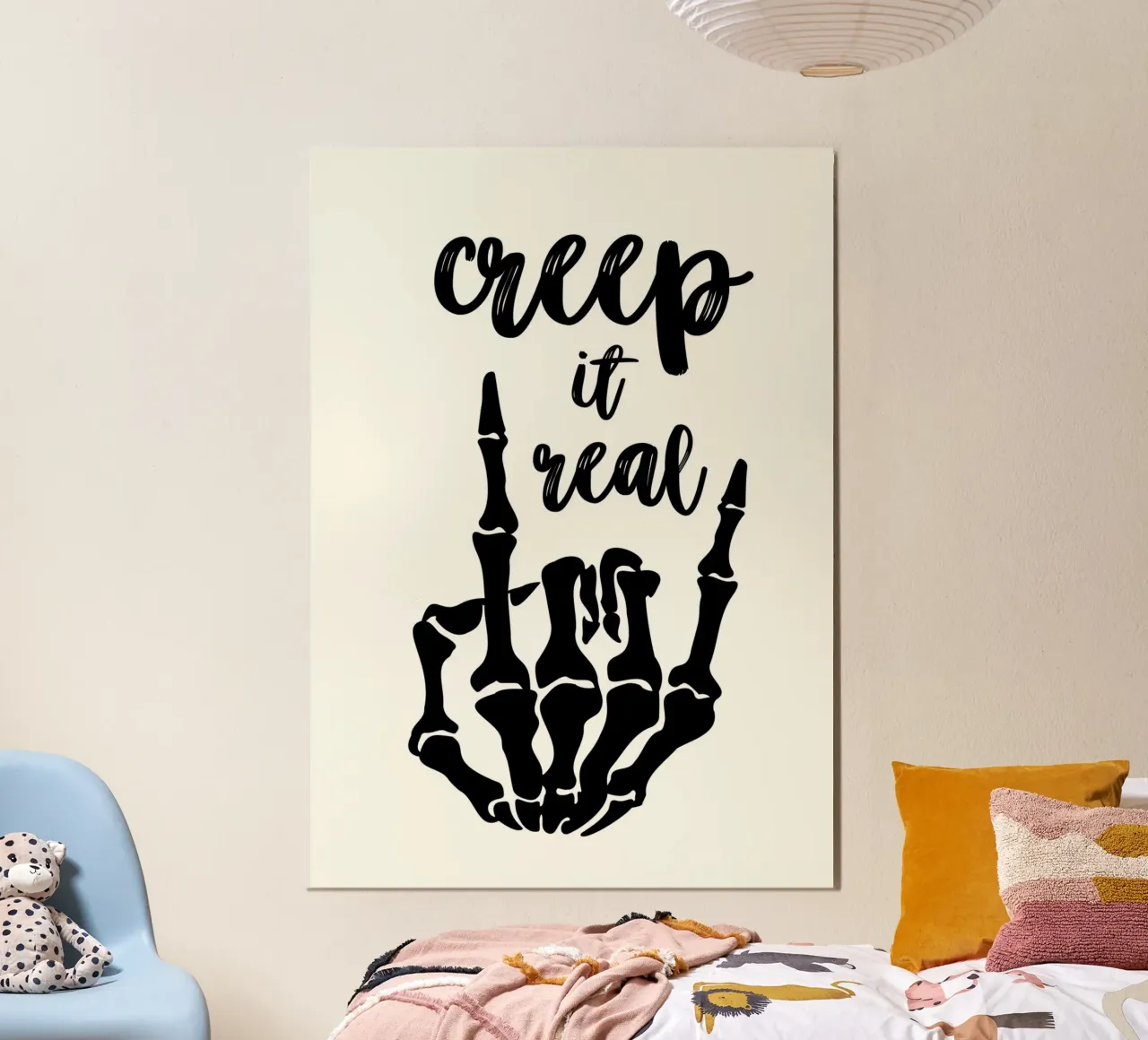 Creep it real alluminio dibond da PinkCandyWalls