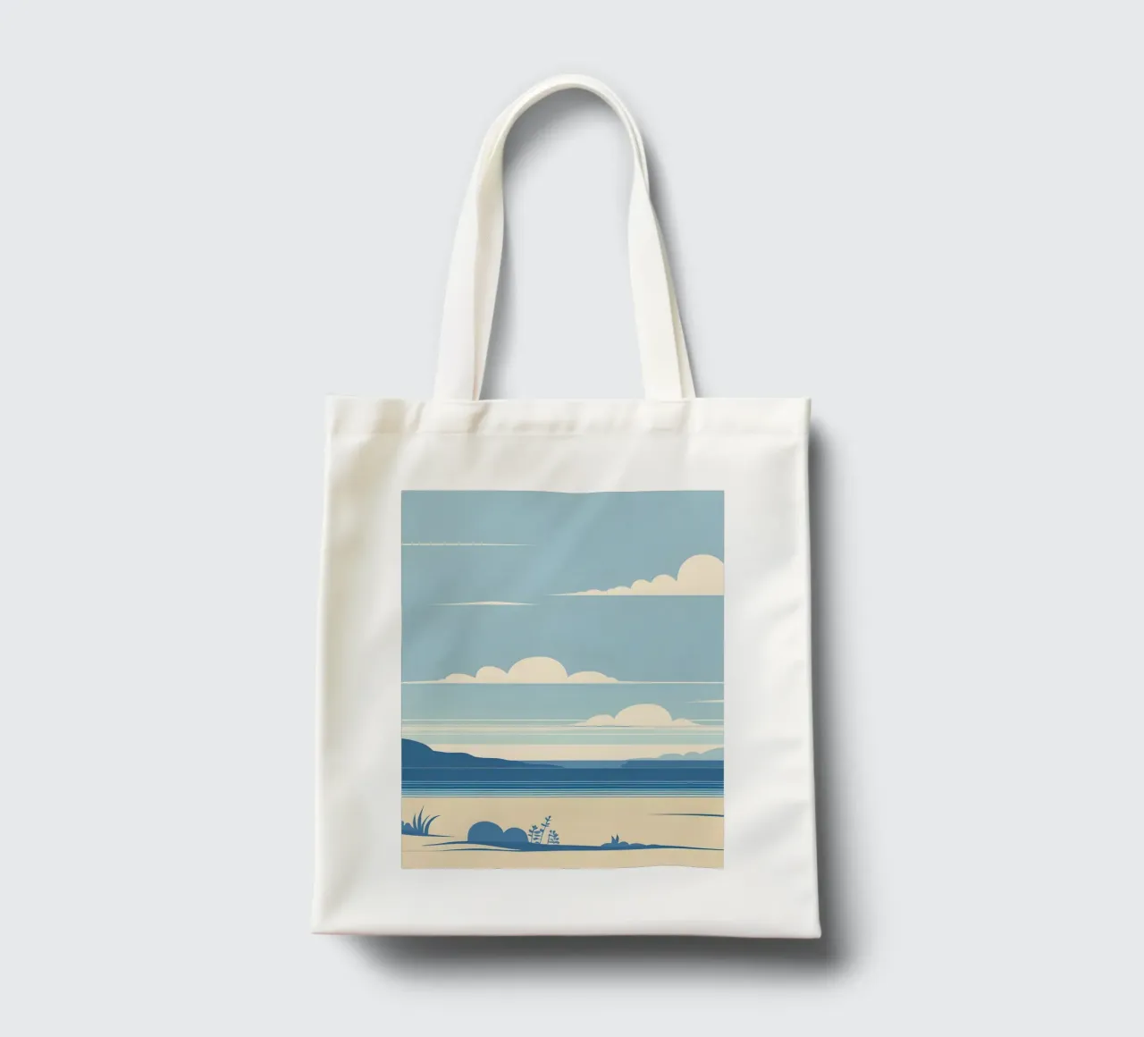 Linea dell'orizzonte semplice borsa in juta da LIFESTYLE OBJECTS
