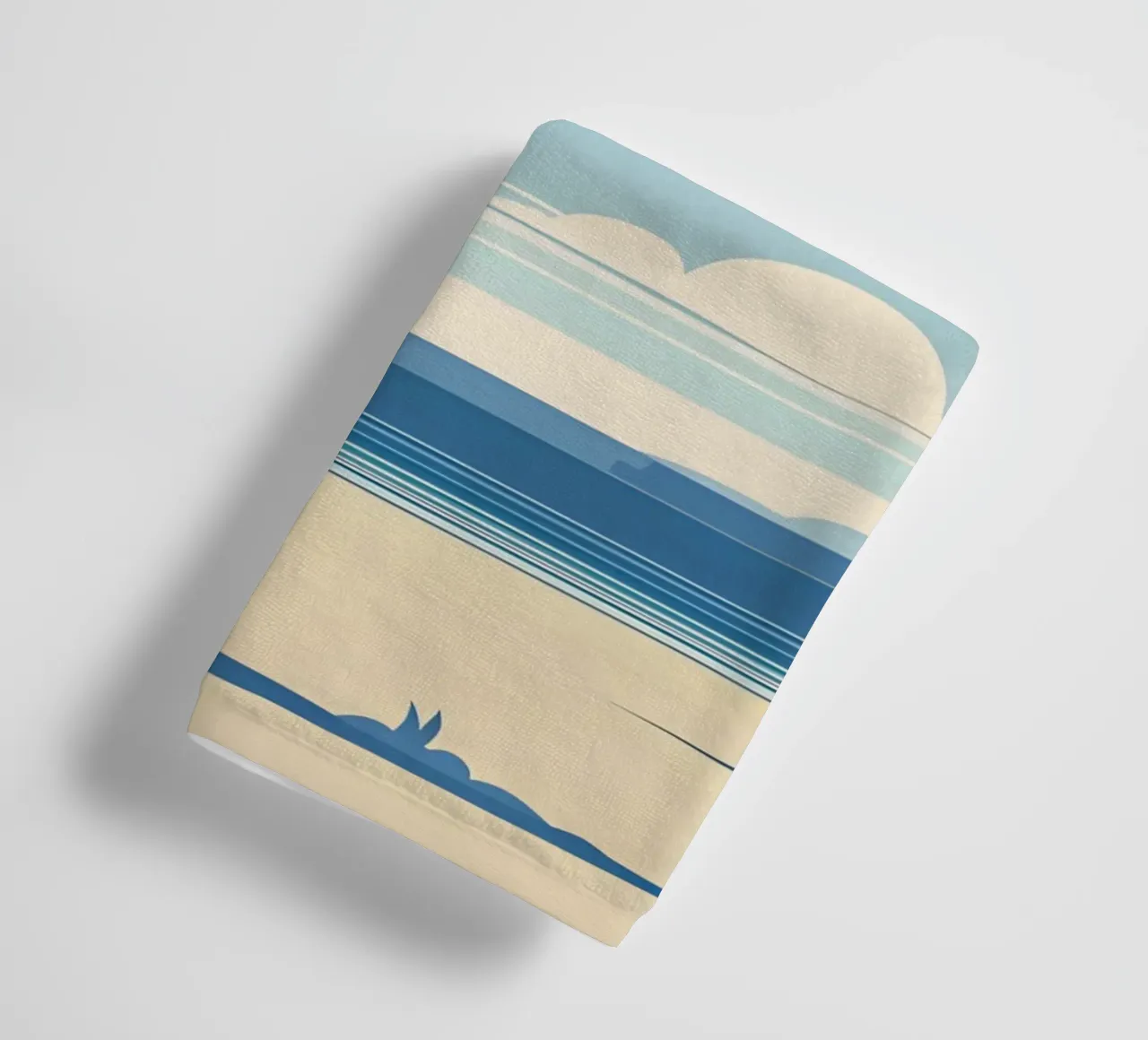 Linea dell'orizzonte semplice asciugamano da bagno da LIFESTYLE OBJECTS