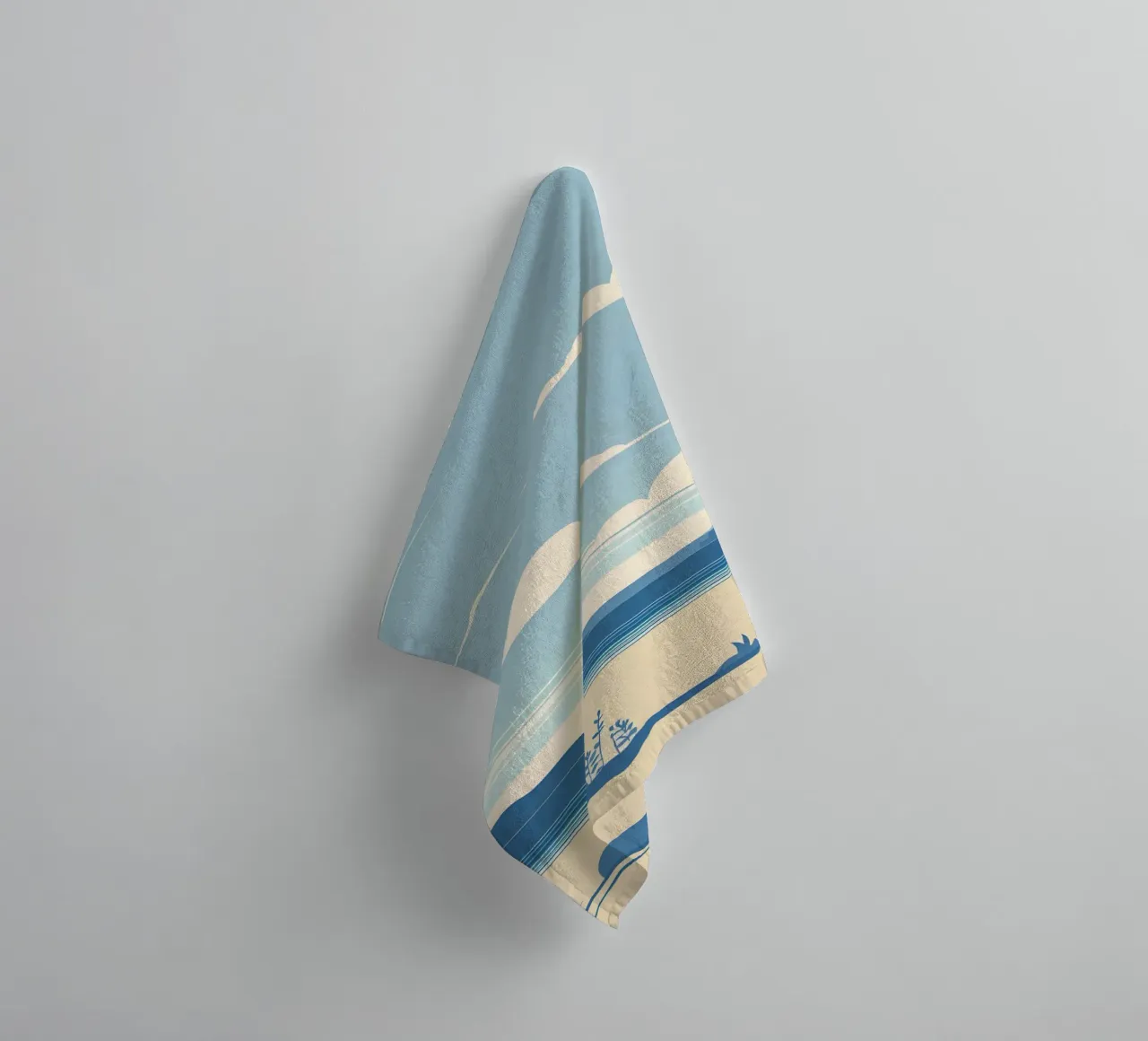 Linea dell'orizzonte semplice asciugamano da bagno da LIFESTYLE OBJECTS