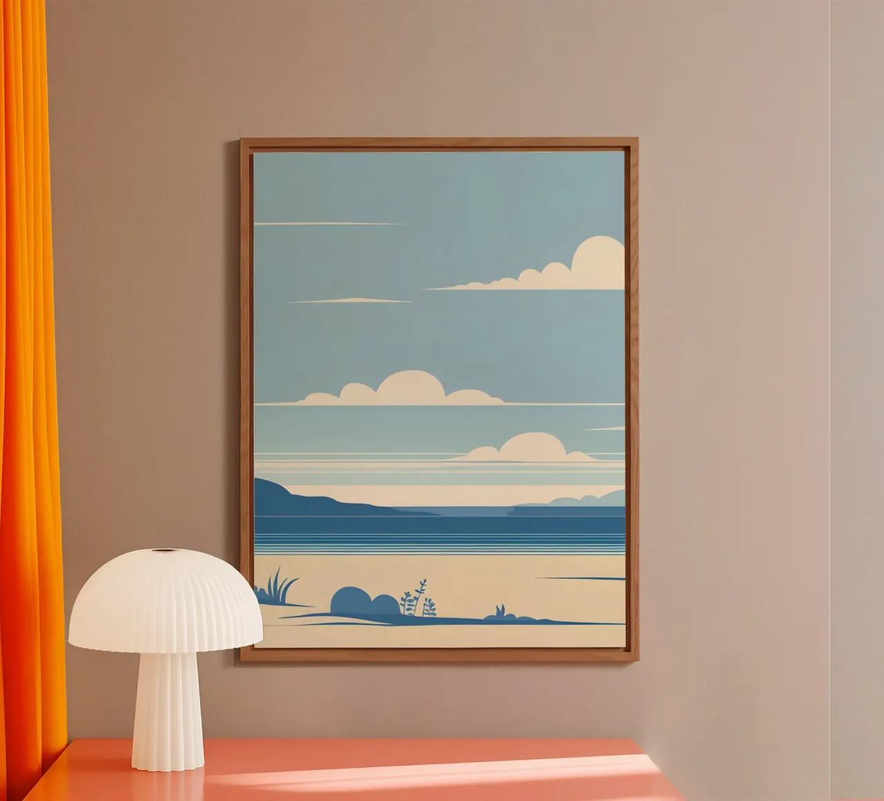 Linea dell'orizzonte semplice alluminio dibond da LIFESTYLE OBJECTS
