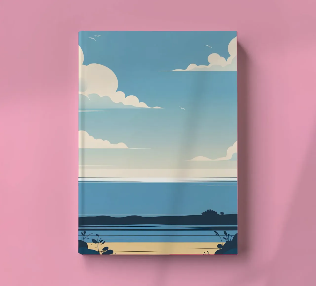 Simple horizon line notebook by LIFESTYLE OBJECTS