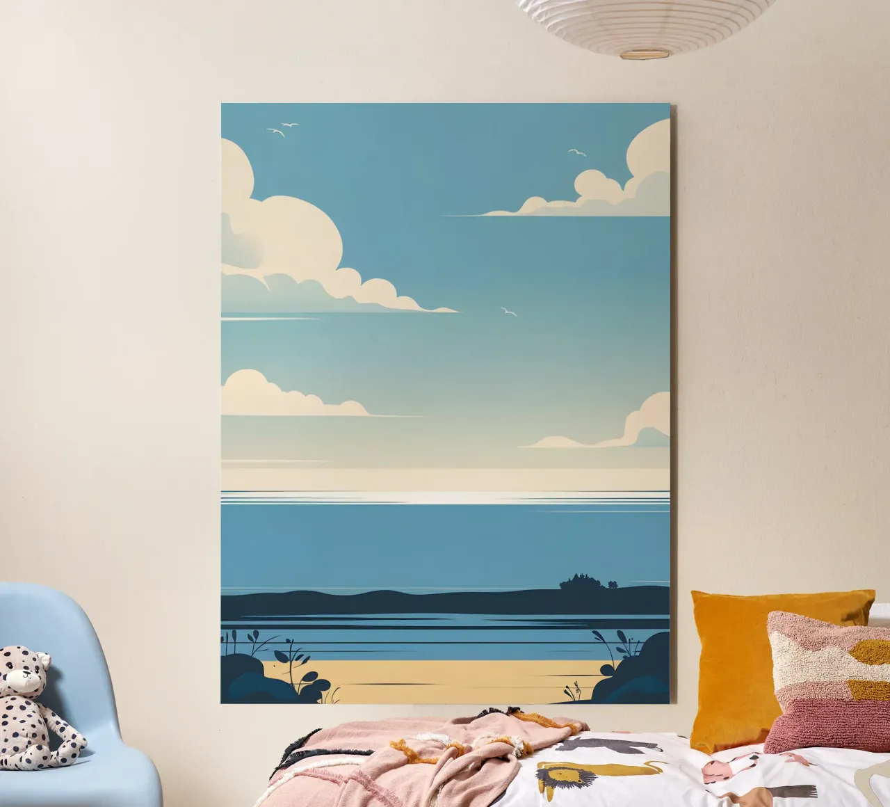 Linea dell'orizzonte semplice alluminio dibond da LIFESTYLE OBJECTS