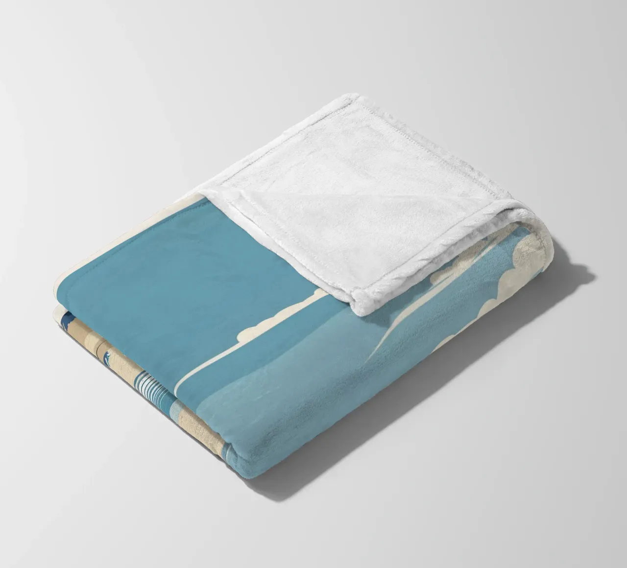 Linea dell'orizzonte semplice coperta in pile da LIFESTYLE OBJECTS