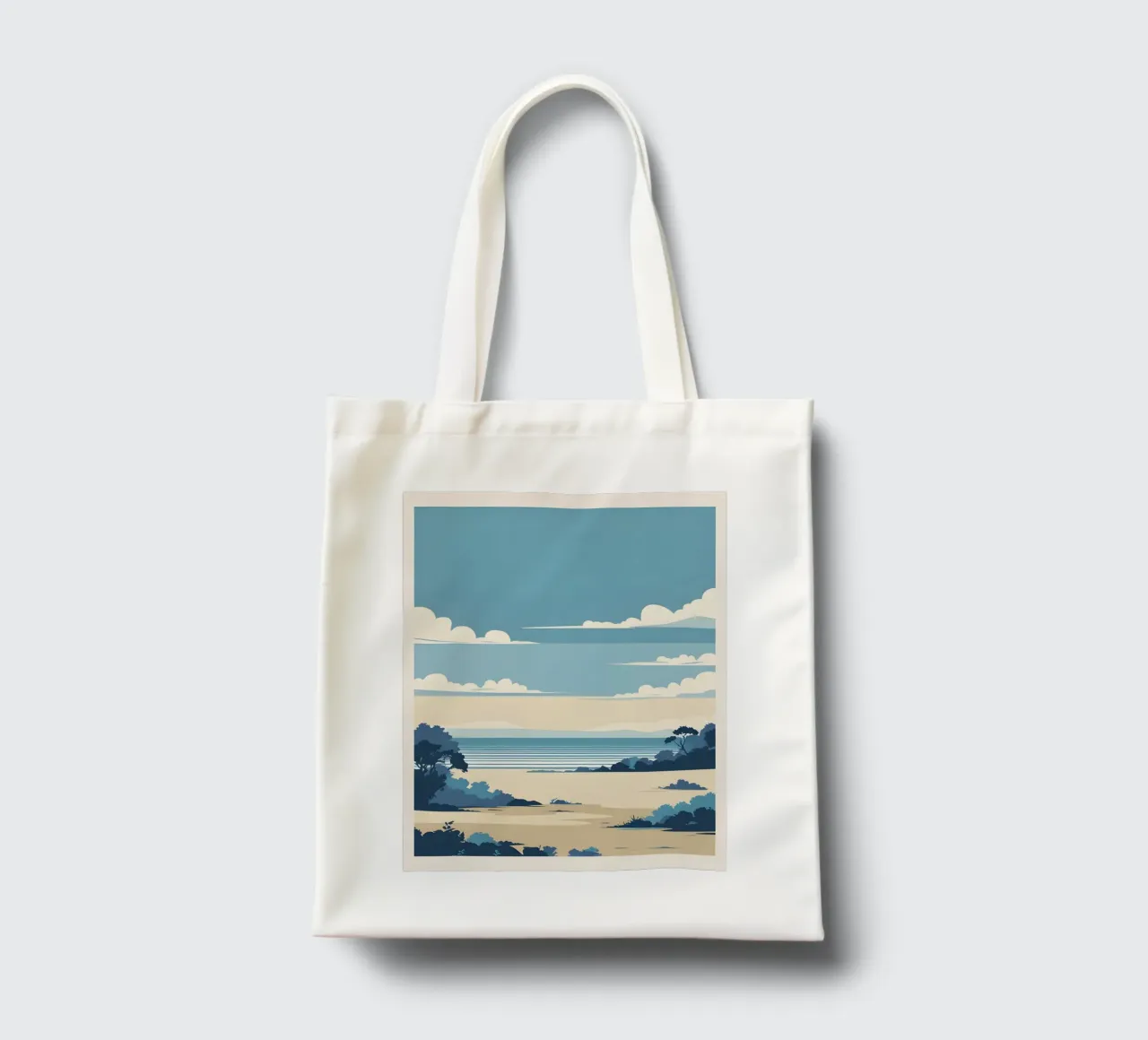 Linea dell'orizzonte semplice borsa in juta da LIFESTYLE OBJECTS