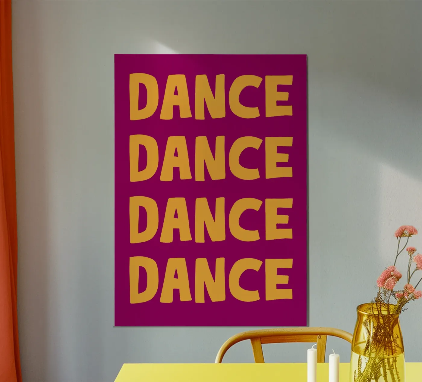 Dance pannello forex da PinkCandyWalls