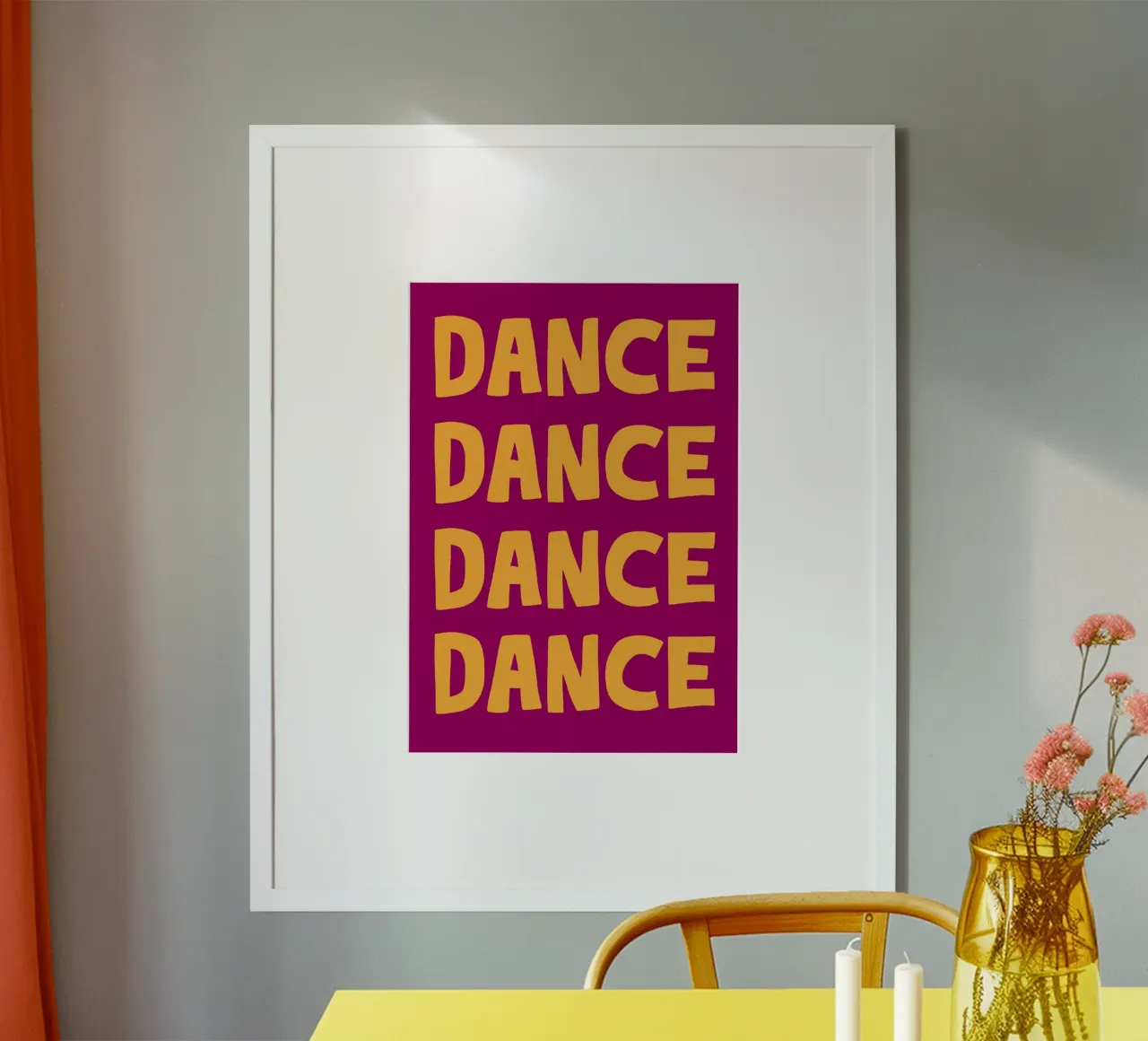 Dance poster da PinkCandyWalls