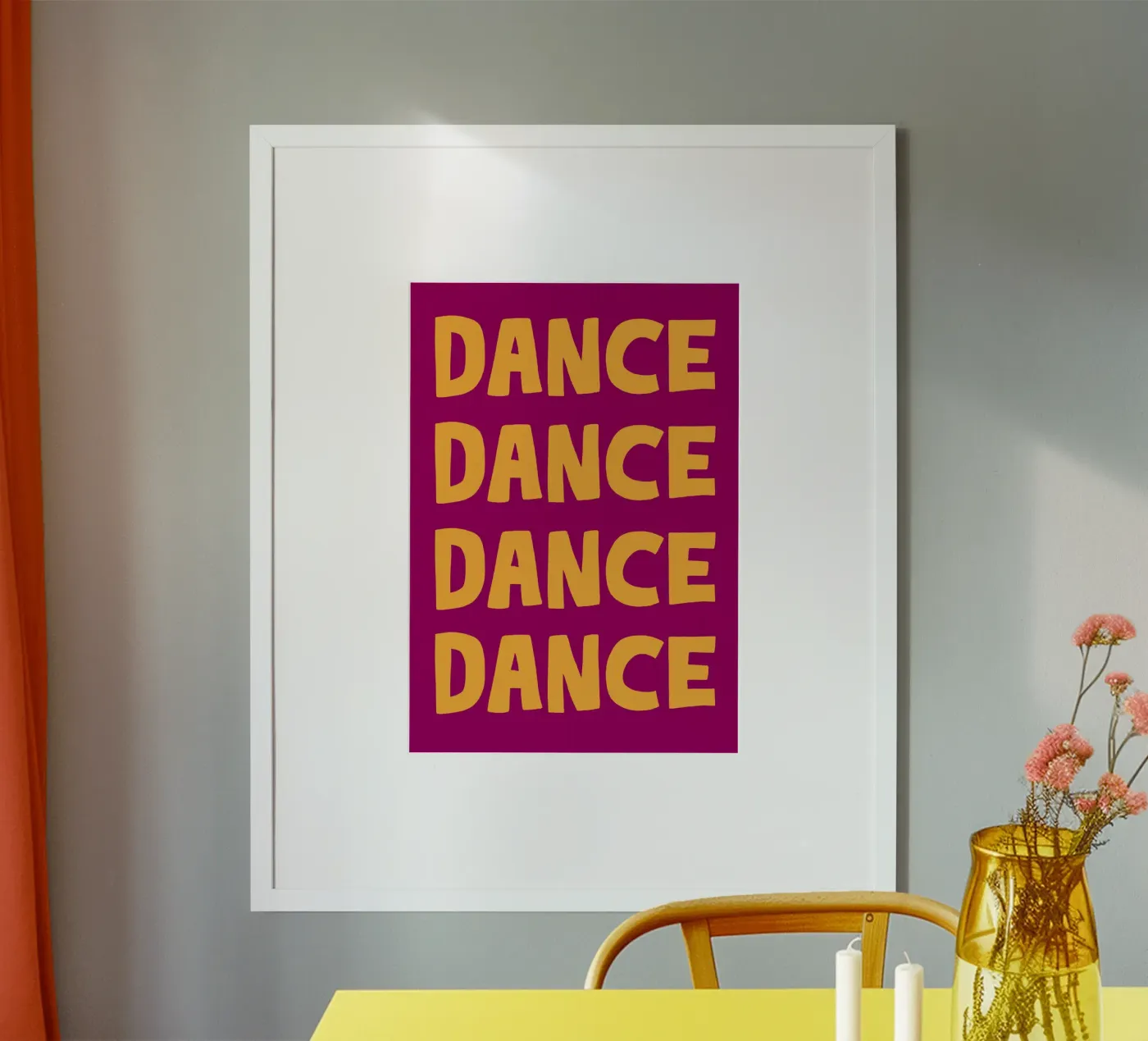 Dance poster da PinkCandyWalls