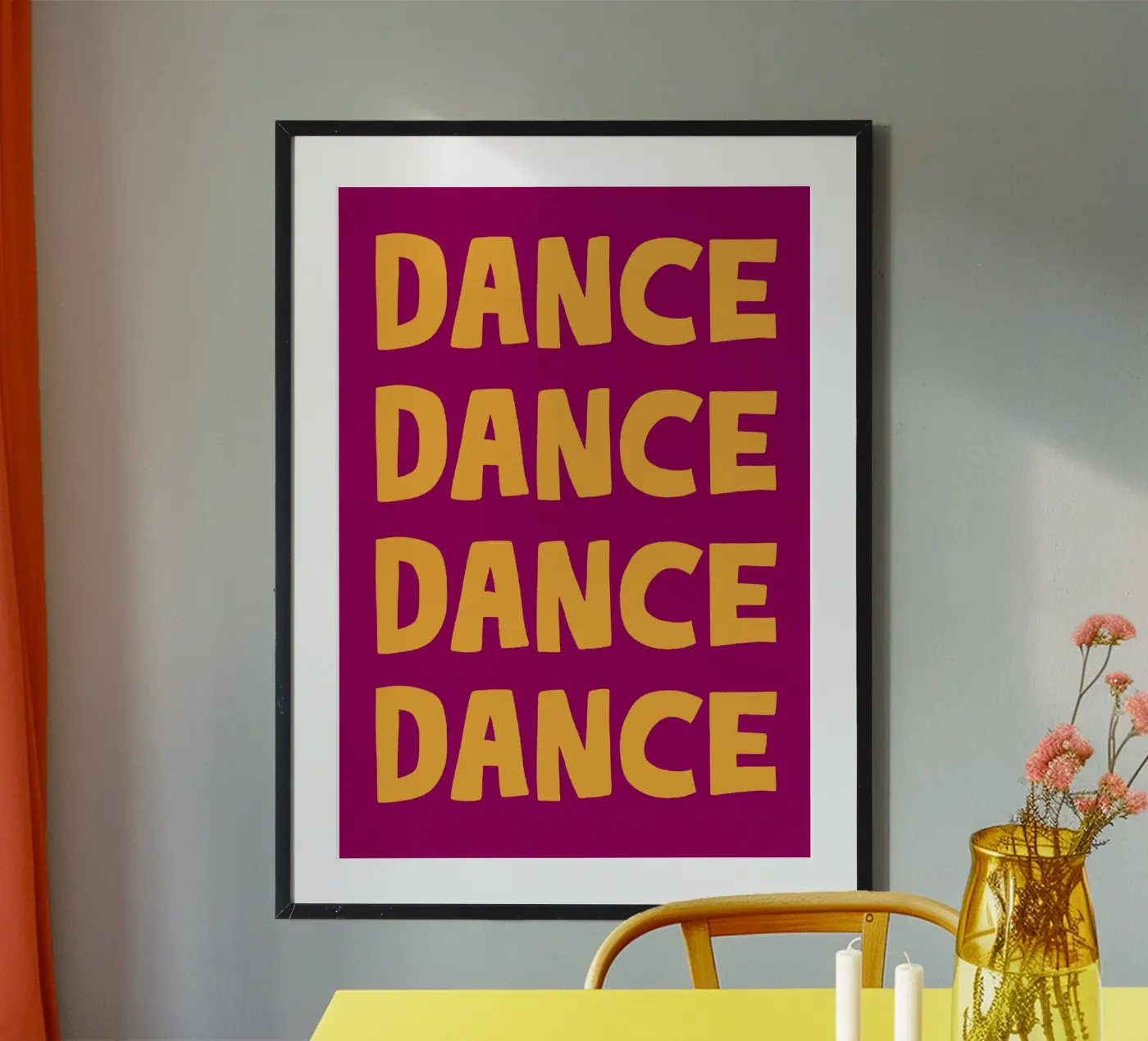 Dance poster da PinkCandyWalls