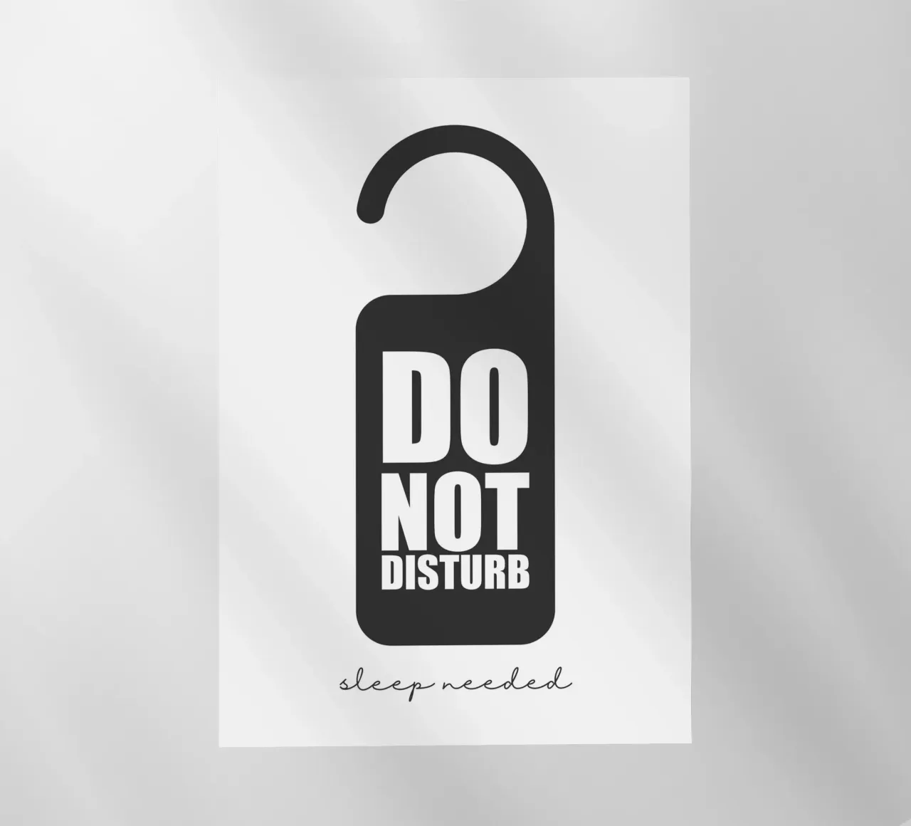 Do not disturb pellicola backlit da PinkCandyWalls
