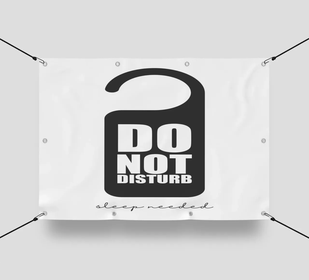 Do not disturb telo in pvc da PinkCandyWalls