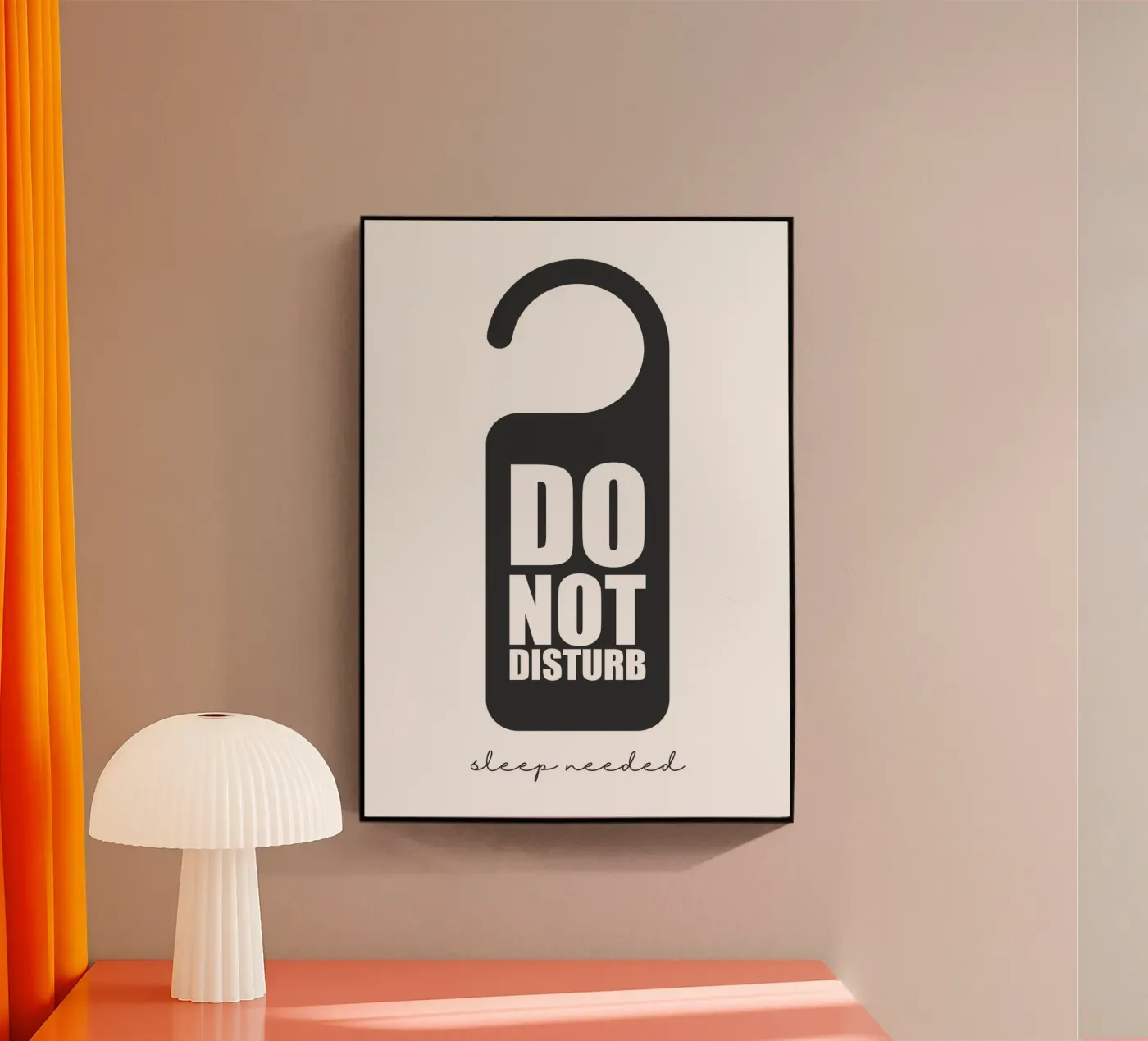 Do not disturb acryl van PinkCandyWalls