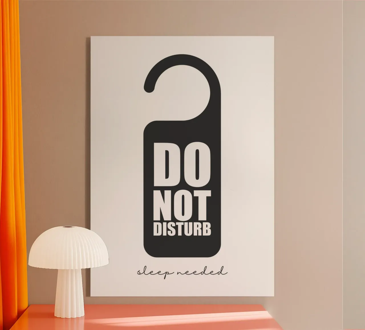 Do not disturb plexiglass da PinkCandyWalls