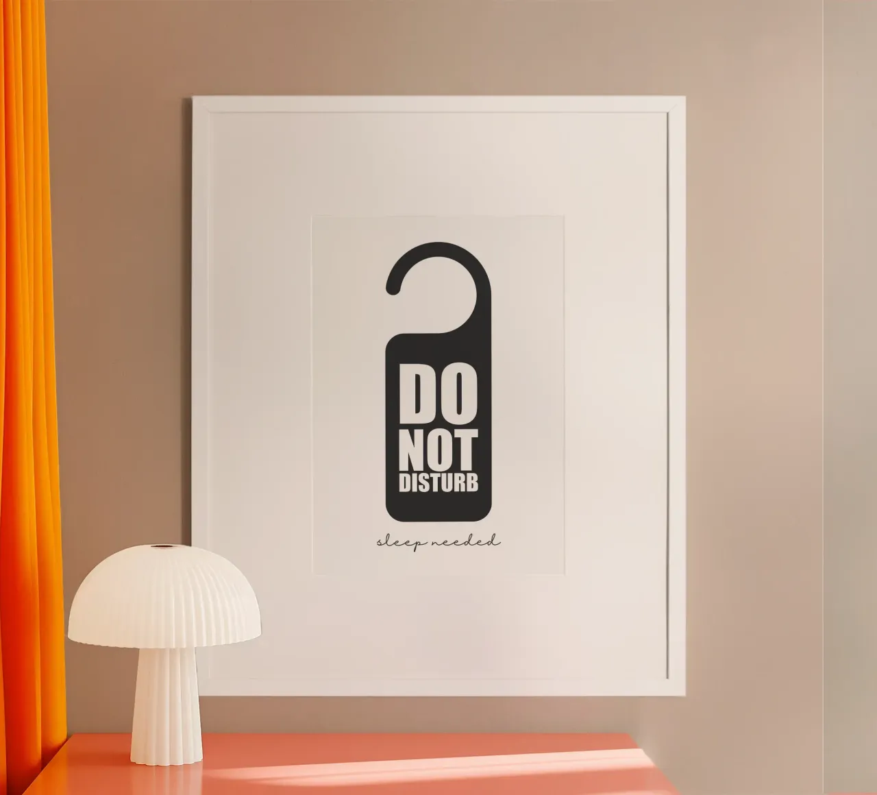 Do not disturb carta hahnemühle da PinkCandyWalls