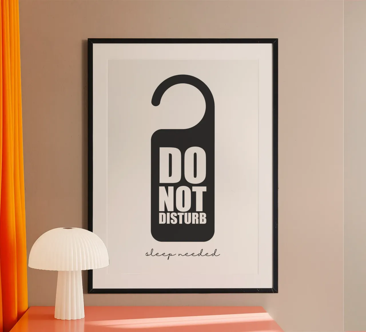 Do not disturb carta hahnemühle da PinkCandyWalls
