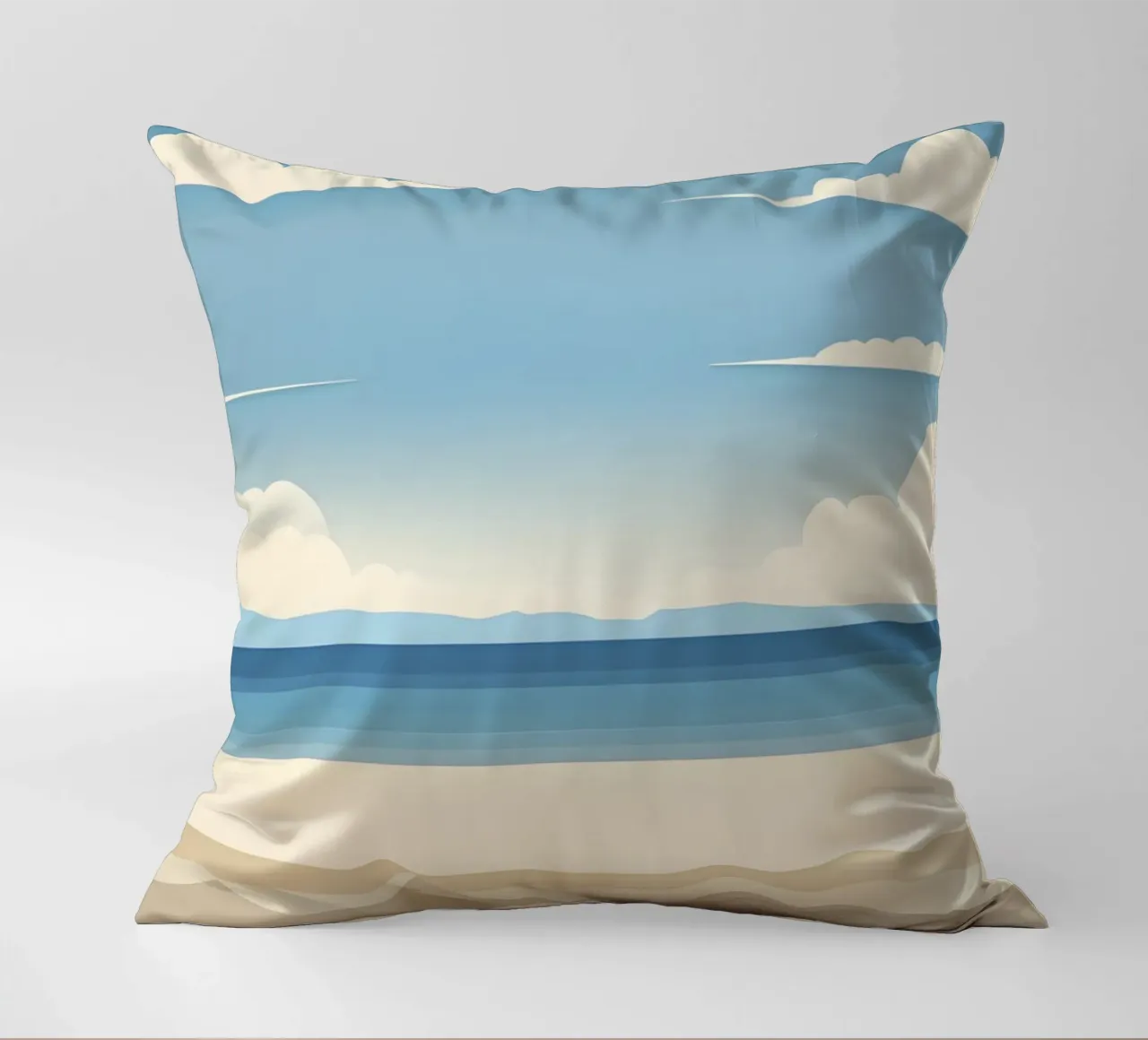 Linea dell'orizzonte semplice cuscino da LIFESTYLE OBJECTS