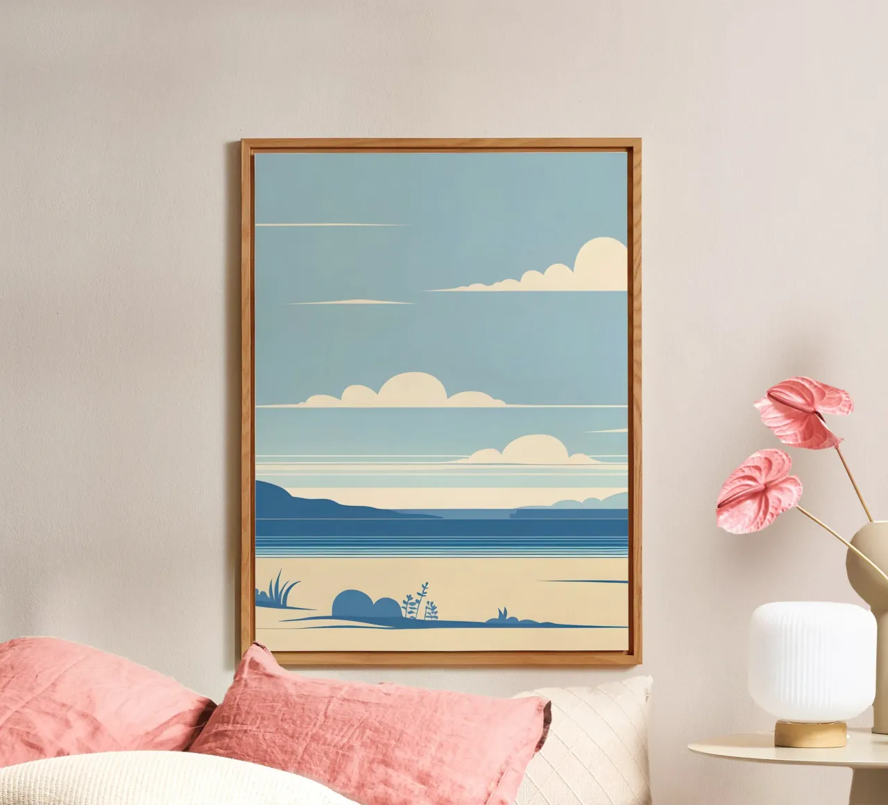 Linea dell'orizzonte semplice alluminio dibond da LIFESTYLE OBJECTS