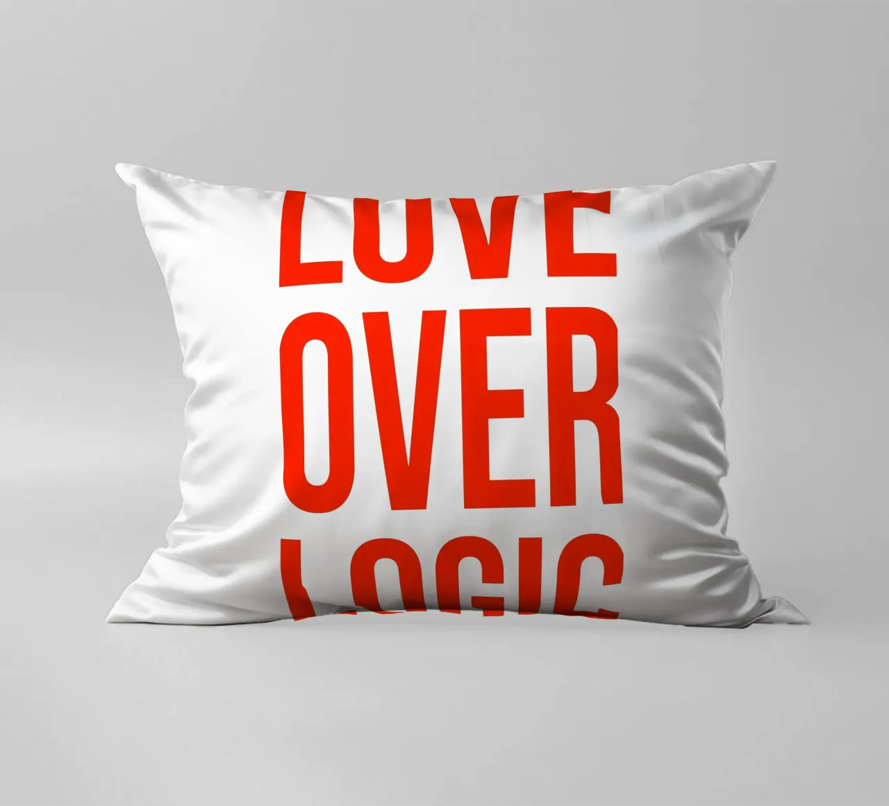 OVER Series- bold letters, brave values (5 colors) cuscino da OVER SERIES