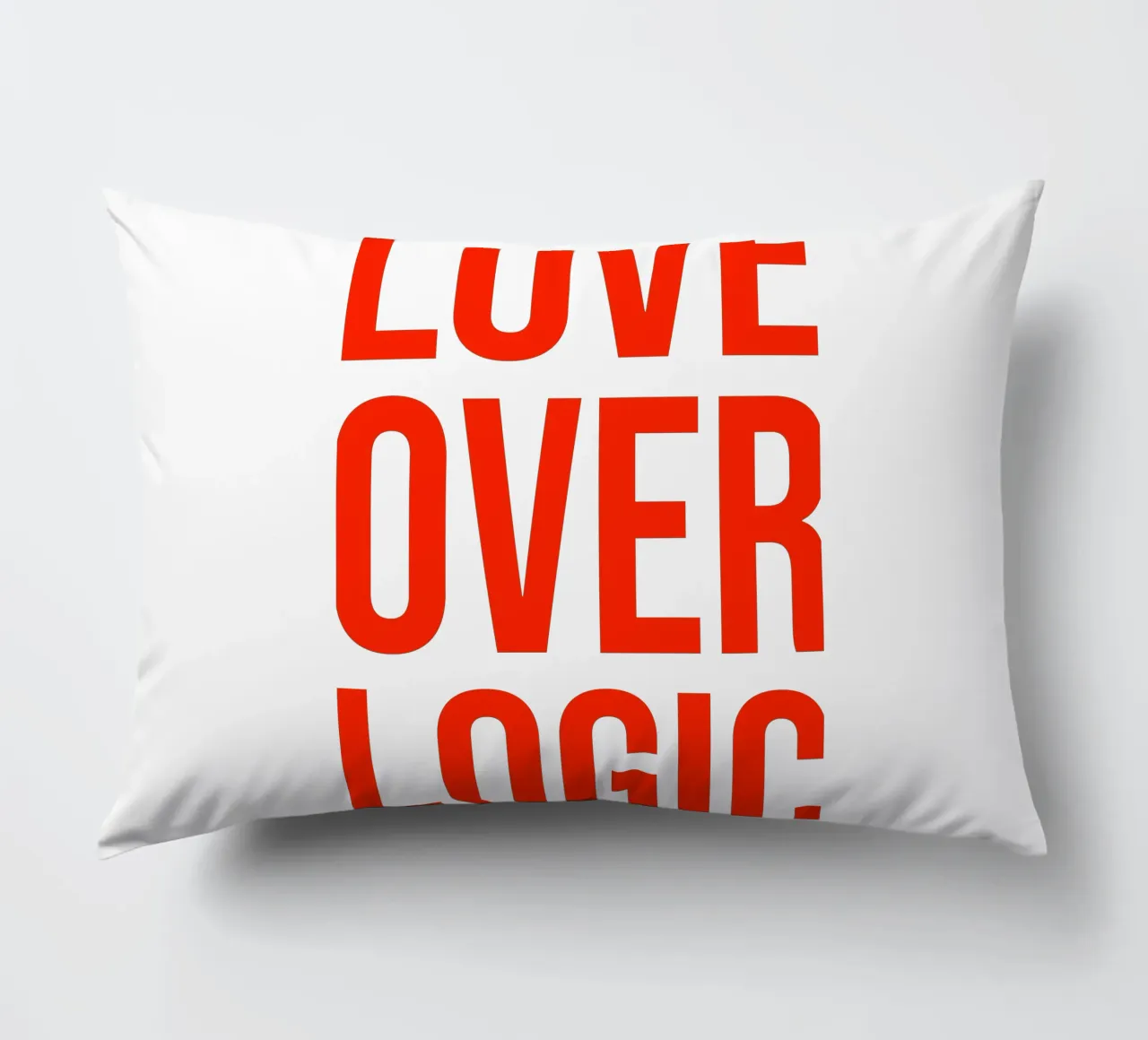 OVER Series- bold letters, brave values (5 colors) cuscino da OVER SERIES