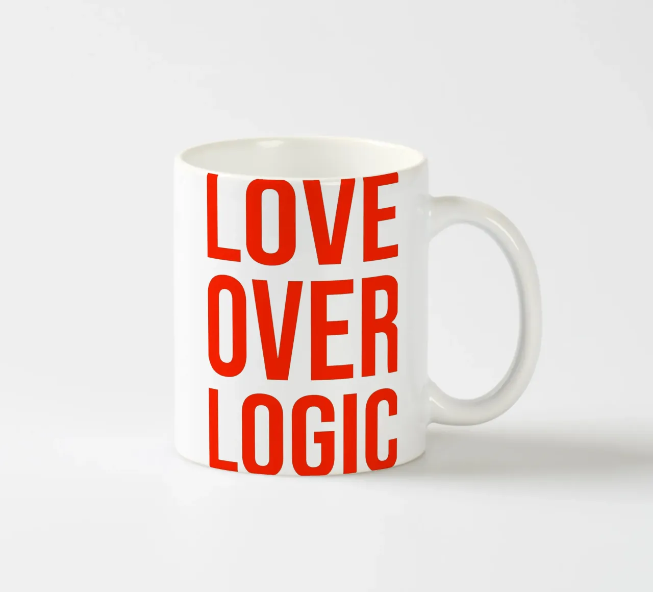 OVER Series- bold letters, brave values (5 colors) tazza in ceramica da OVER SERIES