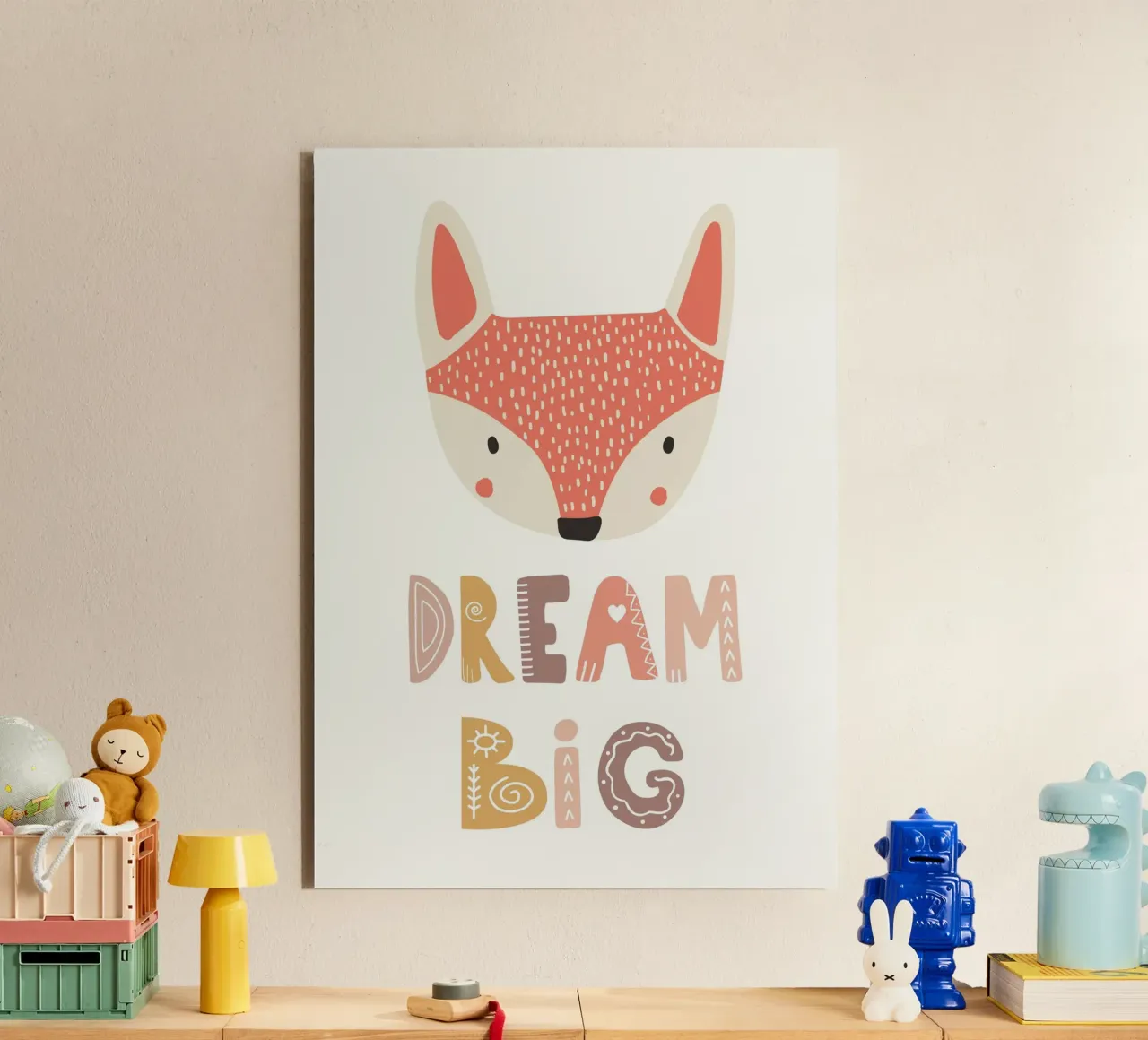 Dream Big alluminio dibond da PinkCandyWalls