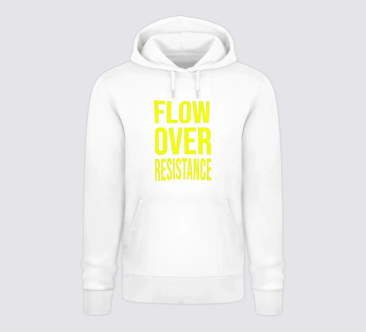 OVER Series- bold letters, brave values (5 colors) felpa con cappuccio da OVER SERIES